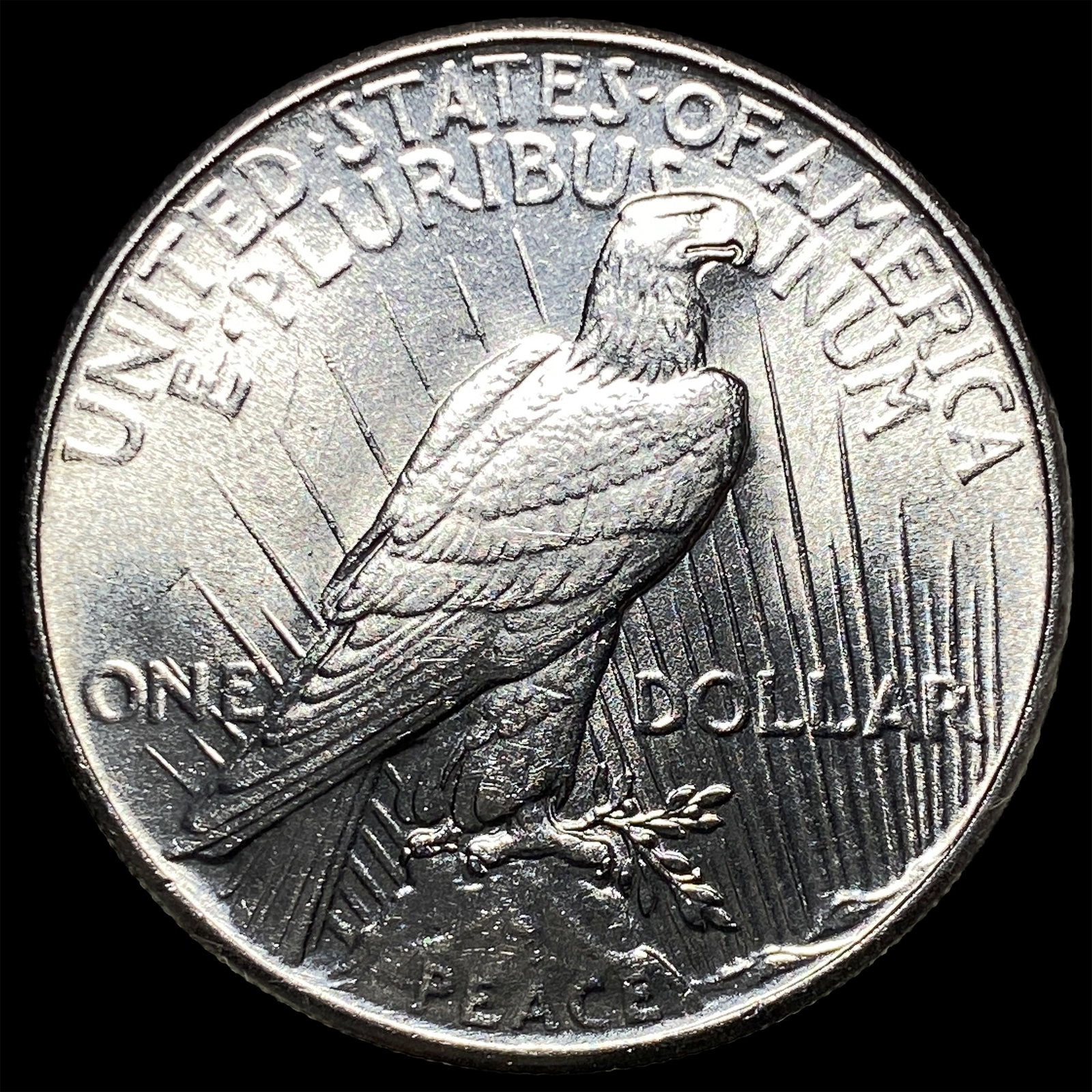 1925 Silver Peace Dollar UNCIRCULATED - 2