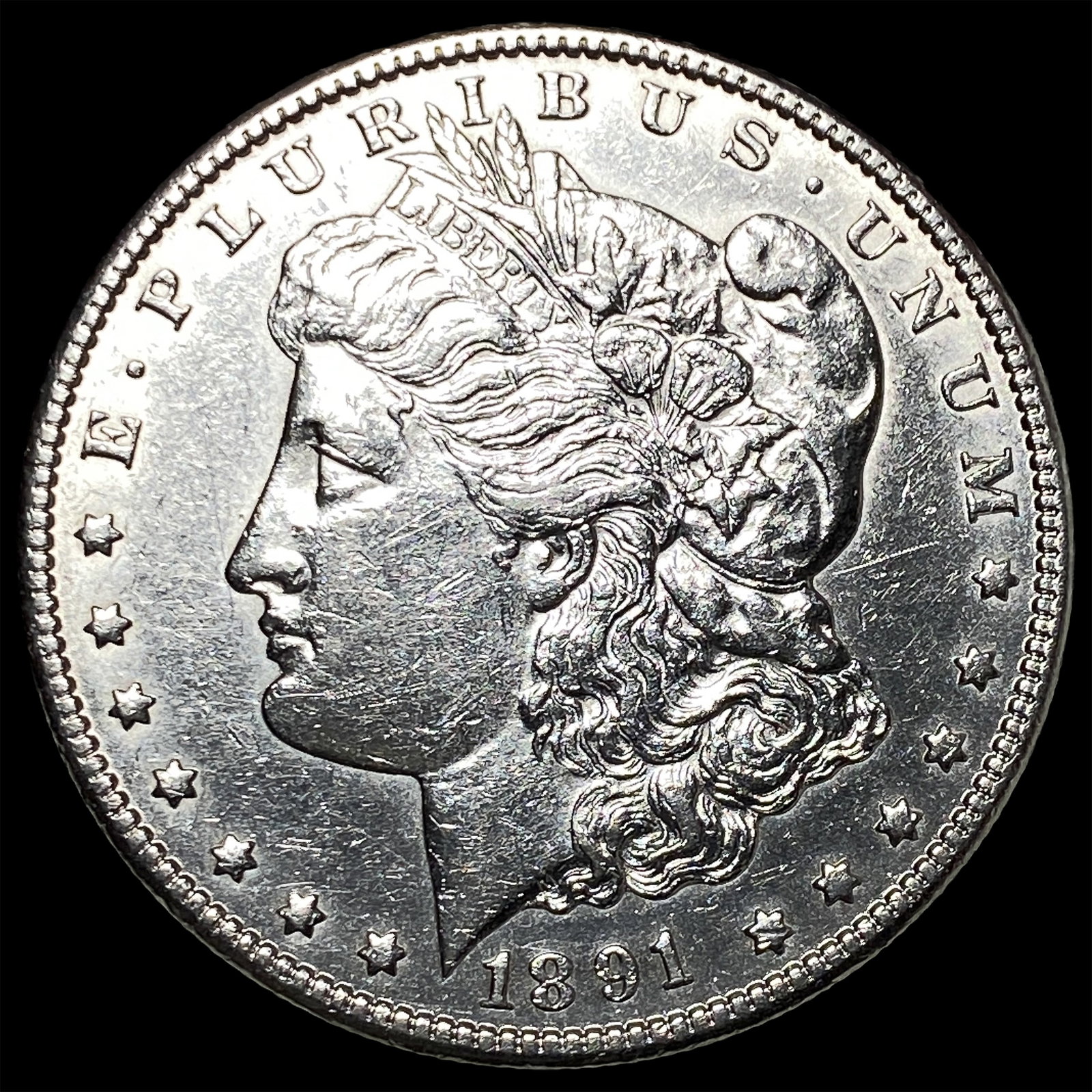 1891-CC Silver Morgan Dollar UNCIRCULATED: 1891-CC Silver Morgan Dollar UNCIRCULATED