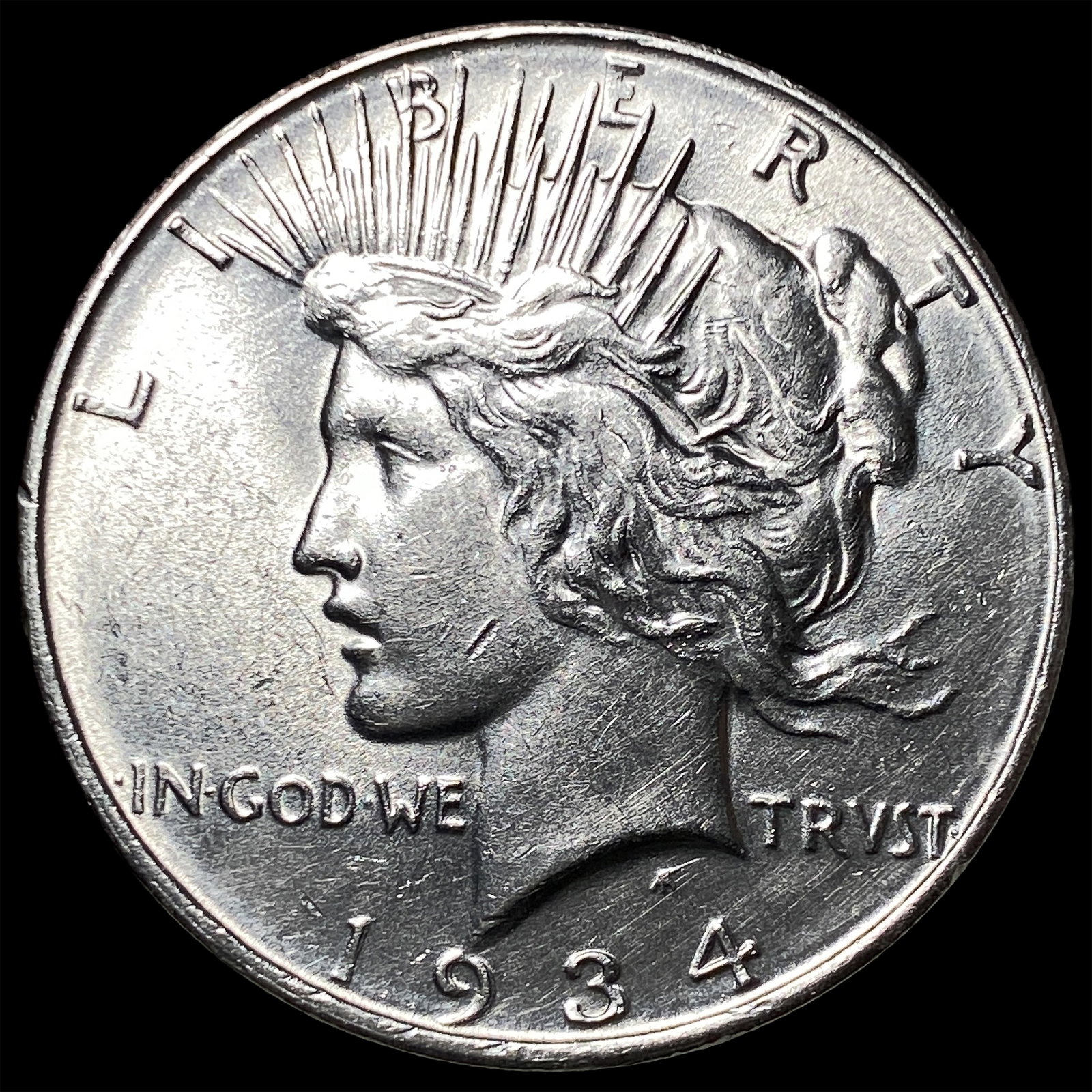 1934-D Silver Peace Dollar UNCIRCULATED (1 of 2)