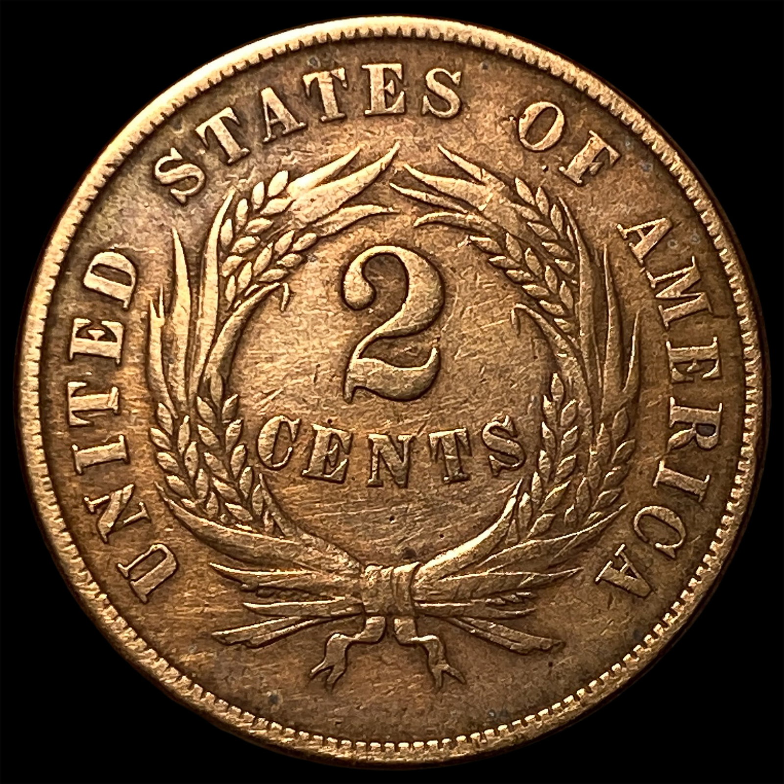 1867 Two-Cent Piece UNCIRCULATED - 2