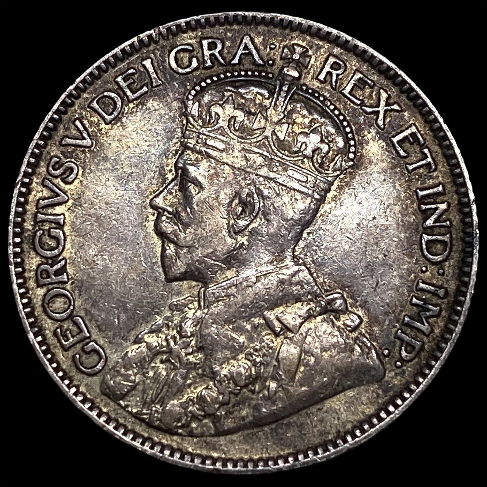 1912 Canada Silver 25 Cents CLOSELY UNCIRCULATED: 1912 Canada Silver 25 Cents CLOSELY UNCIRCULATED