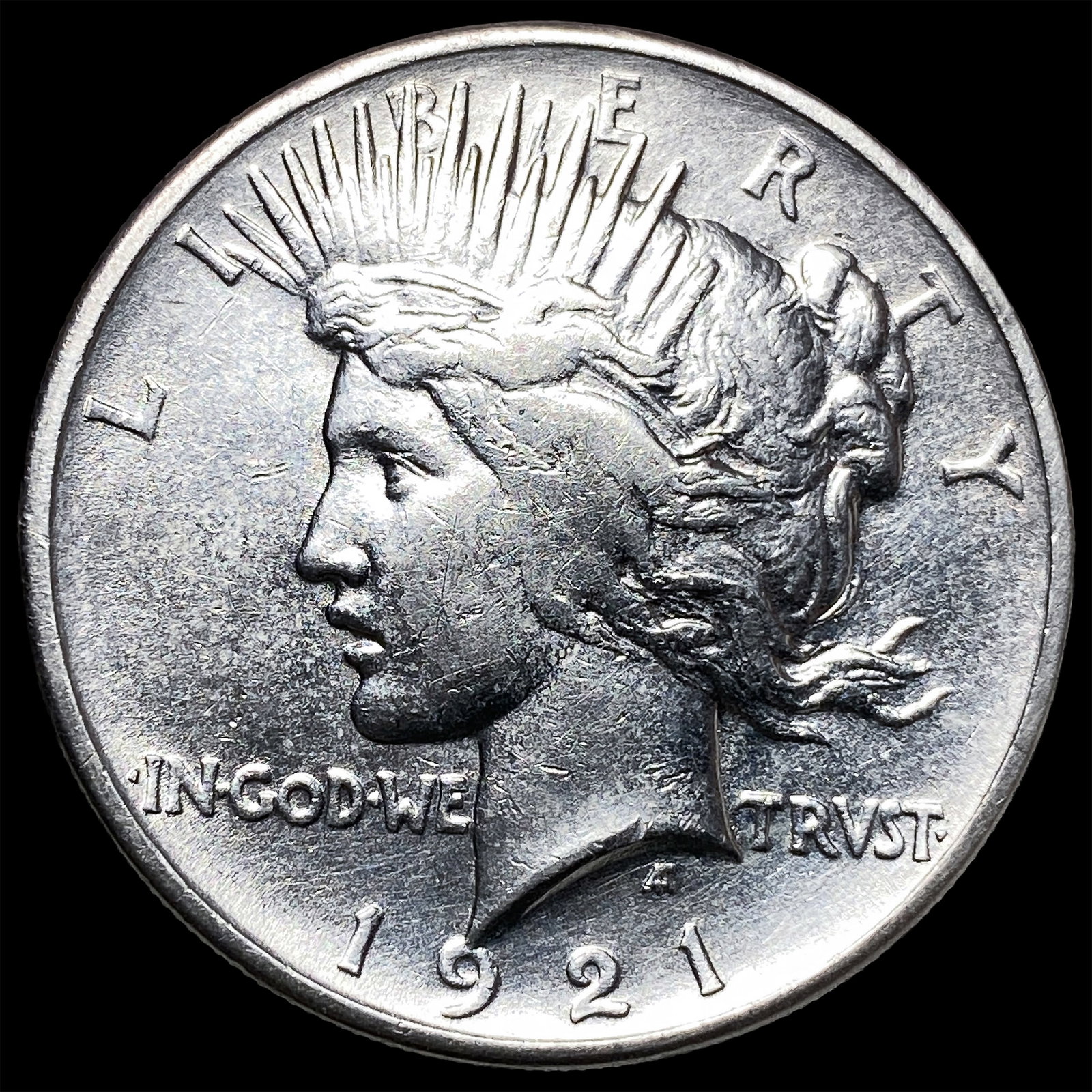 1921 Silver Peace Dollar UNCIRCULATED: 1921 Silver Peace Dollar UNCIRCULATED