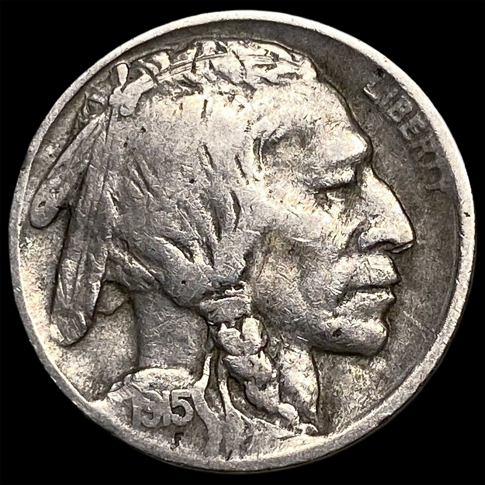 1915-D Buffalo Nickel NEARLY UNCIRCULATED: 1915-D Buffalo Nickel NEARLY UNCIRCULATED