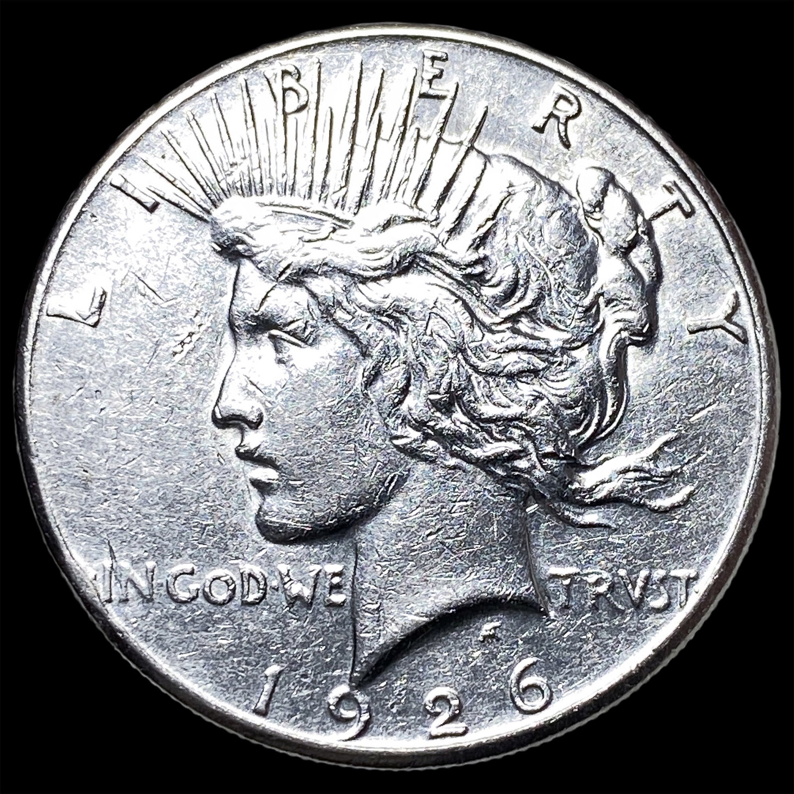 1926-S Silver Peace Dollar UNCIRCULATED: 1926-S Silver Peace Dollar UNCIRCULATED