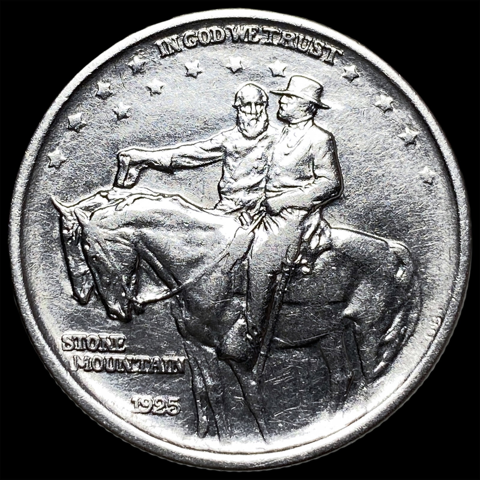 1925 Stone Mountain Silver Half Dollar UNCIRCULATED: 1925 Stone Mountain Silver Half Dollar UNCIRCULATED