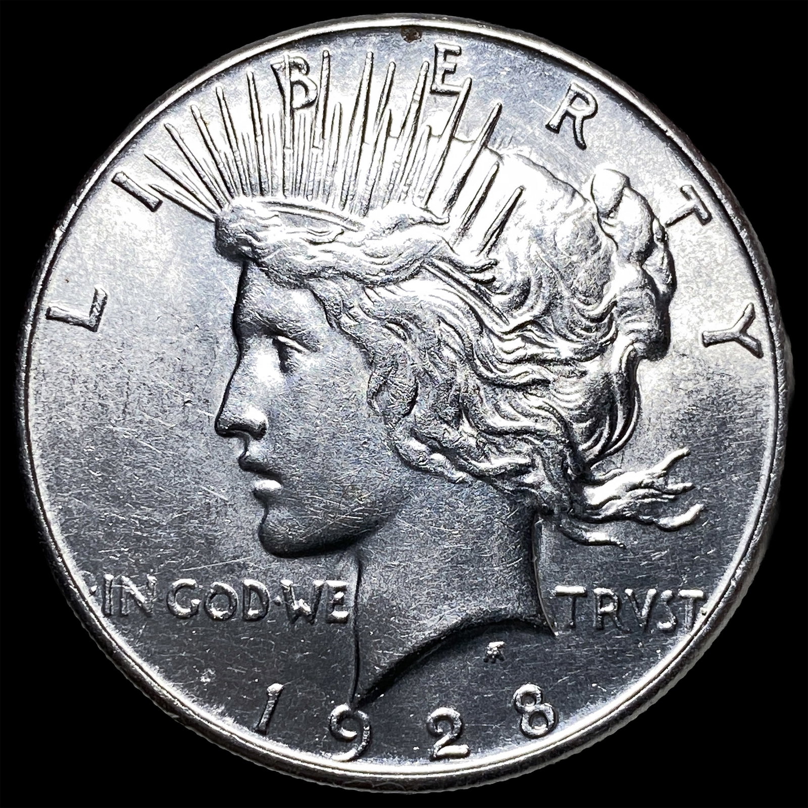 1928-S Silver Peace Dollar UNCIRCULATED: 1928-S Silver Peace Dollar UNCIRCULATED