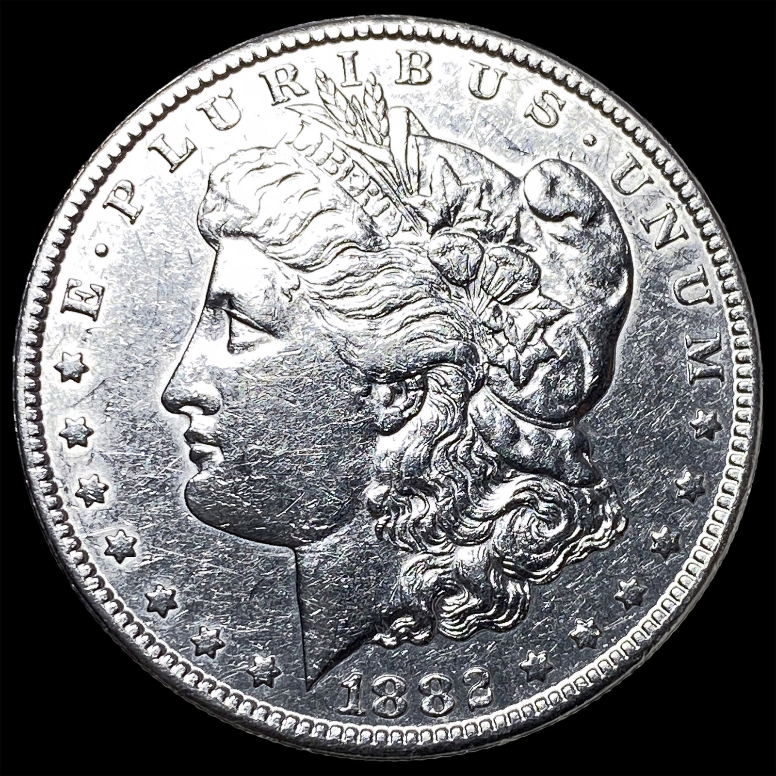 1882 Morgan Silver Dollar CLOSELY UNCIRCULATED (1 of 2)