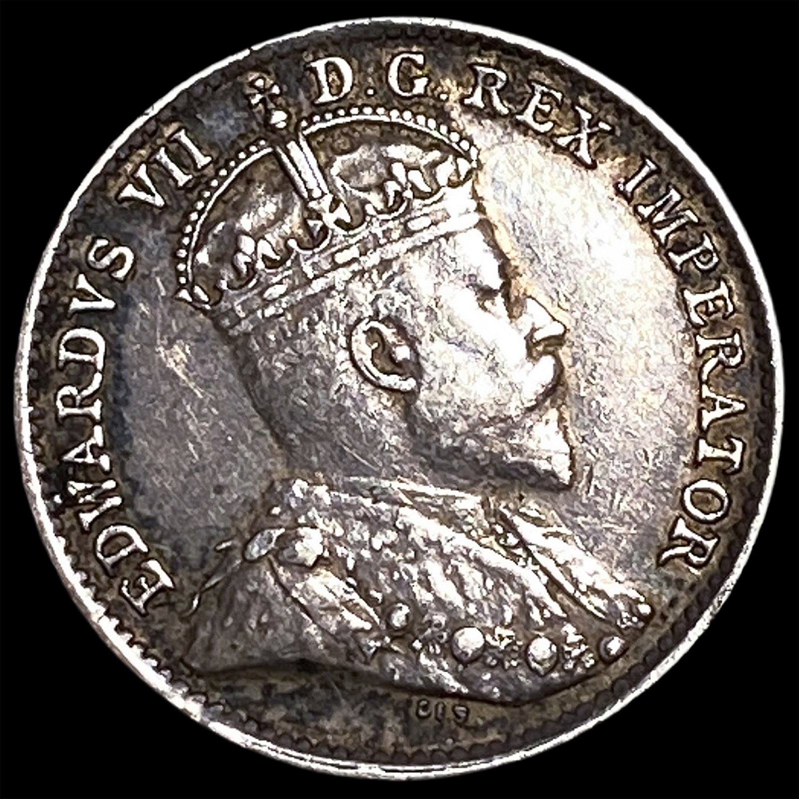 1909 Canada Silver 5 Cents CLOSELY UNCIRCULATED: 1909 Canada Silver 5 Cents CLOSELY UNCIRCULATED
