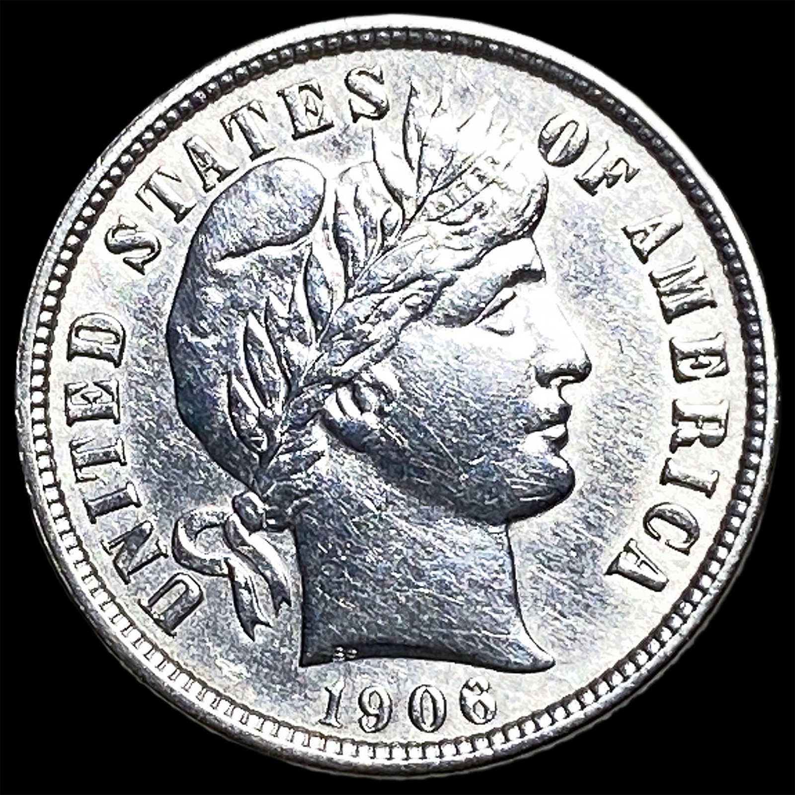 1906 Barber Dime UNCIRCULATED (1 of 2)