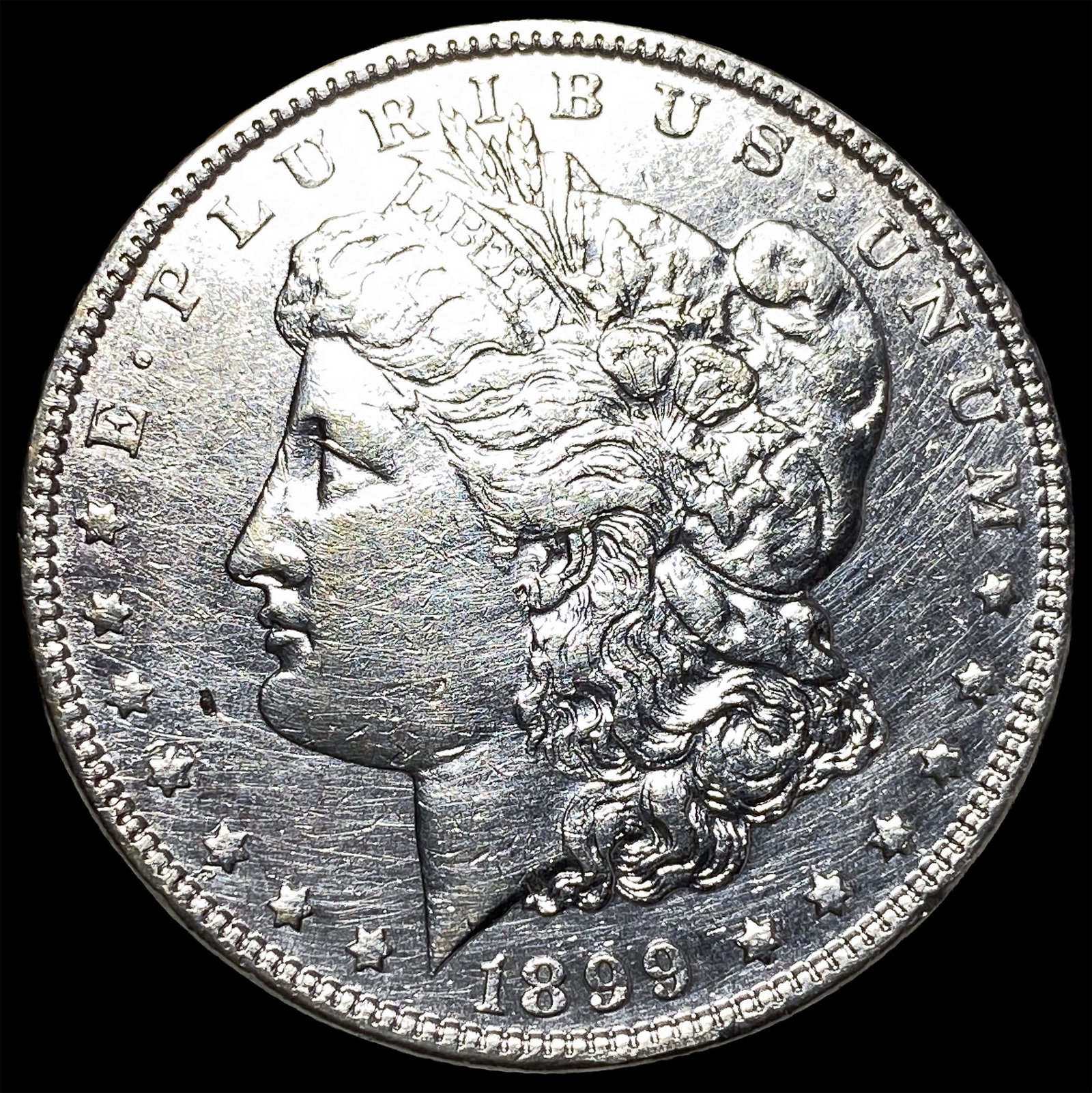 1899 Morgan Silver Dollar CHOICE AU: 1899 Morgan Silver Dollar CHOICE AU