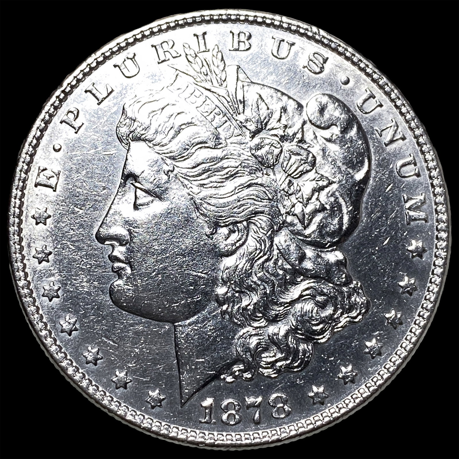 1878 Silver Morgan Dollar UNCIRCULATED: 1878 Silver Morgan Dollar UNCIRCULATED