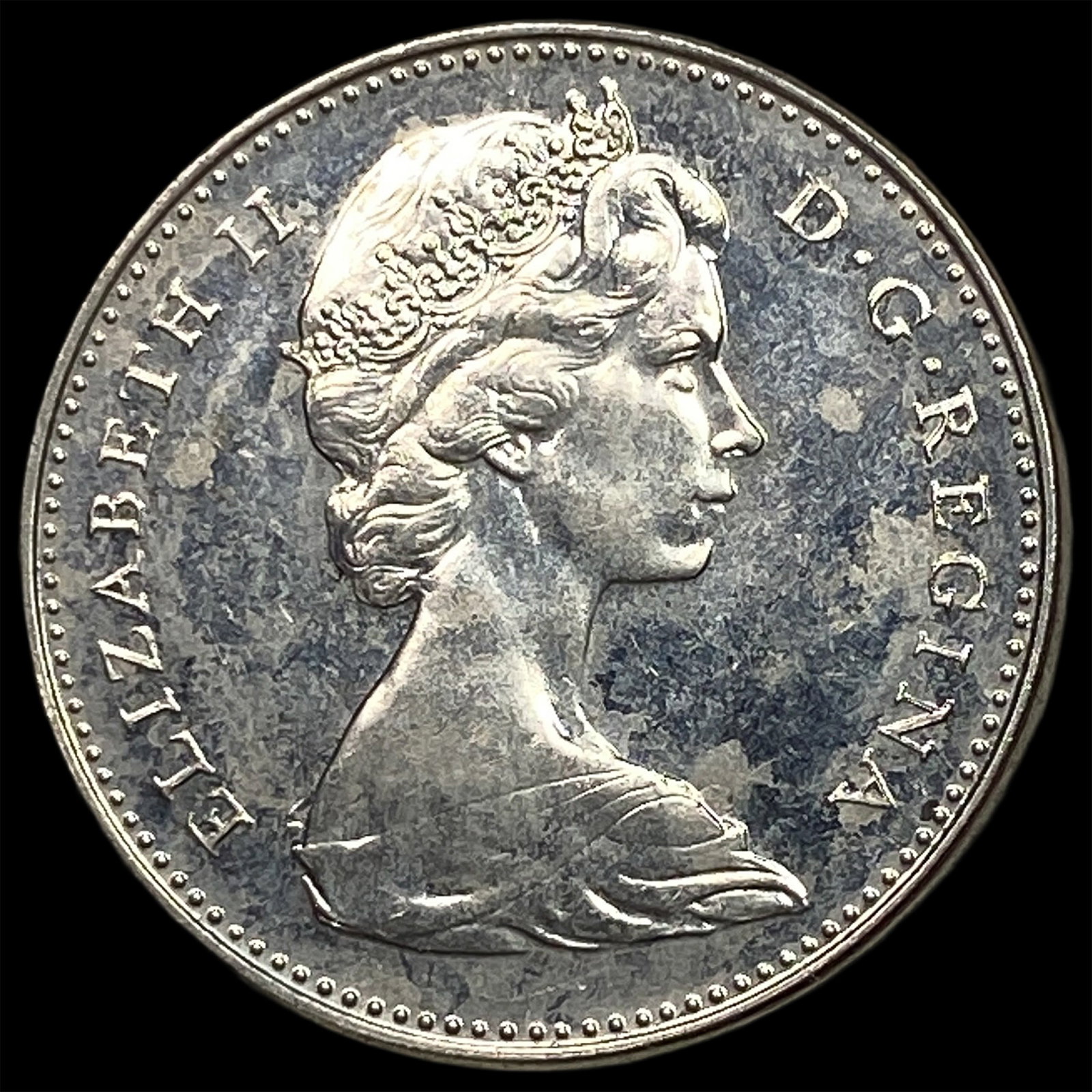 1965 Canada Nickel 5 Cents: 1965 Canada Nickel 5 Cents