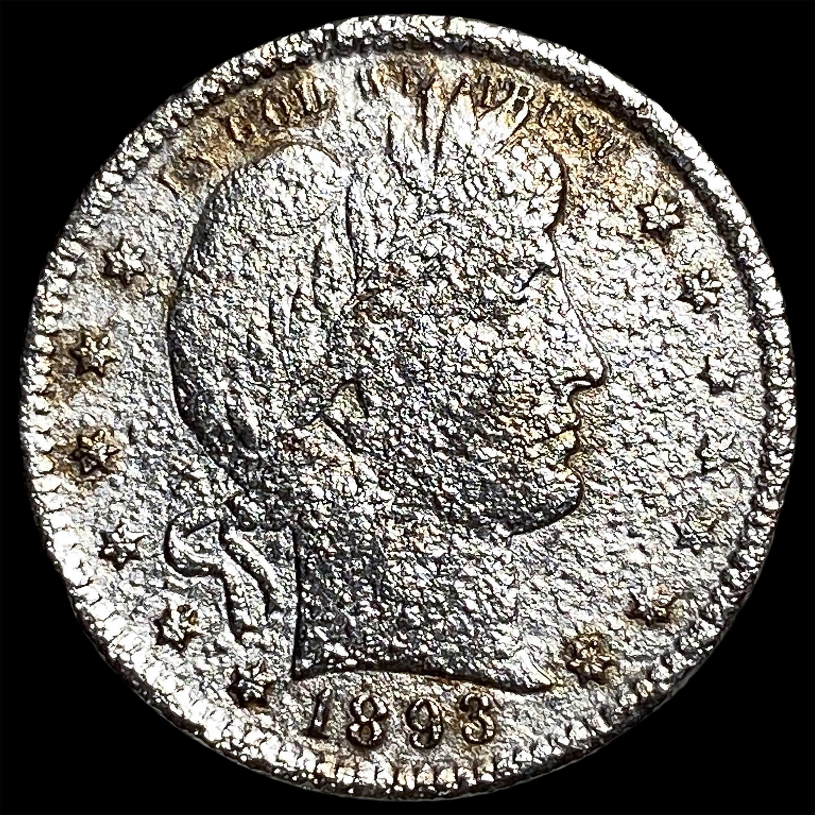 1893 Silver Barber Quarter HIGH GRADE: 1893 Silver Barber Quarter HIGH GRADE