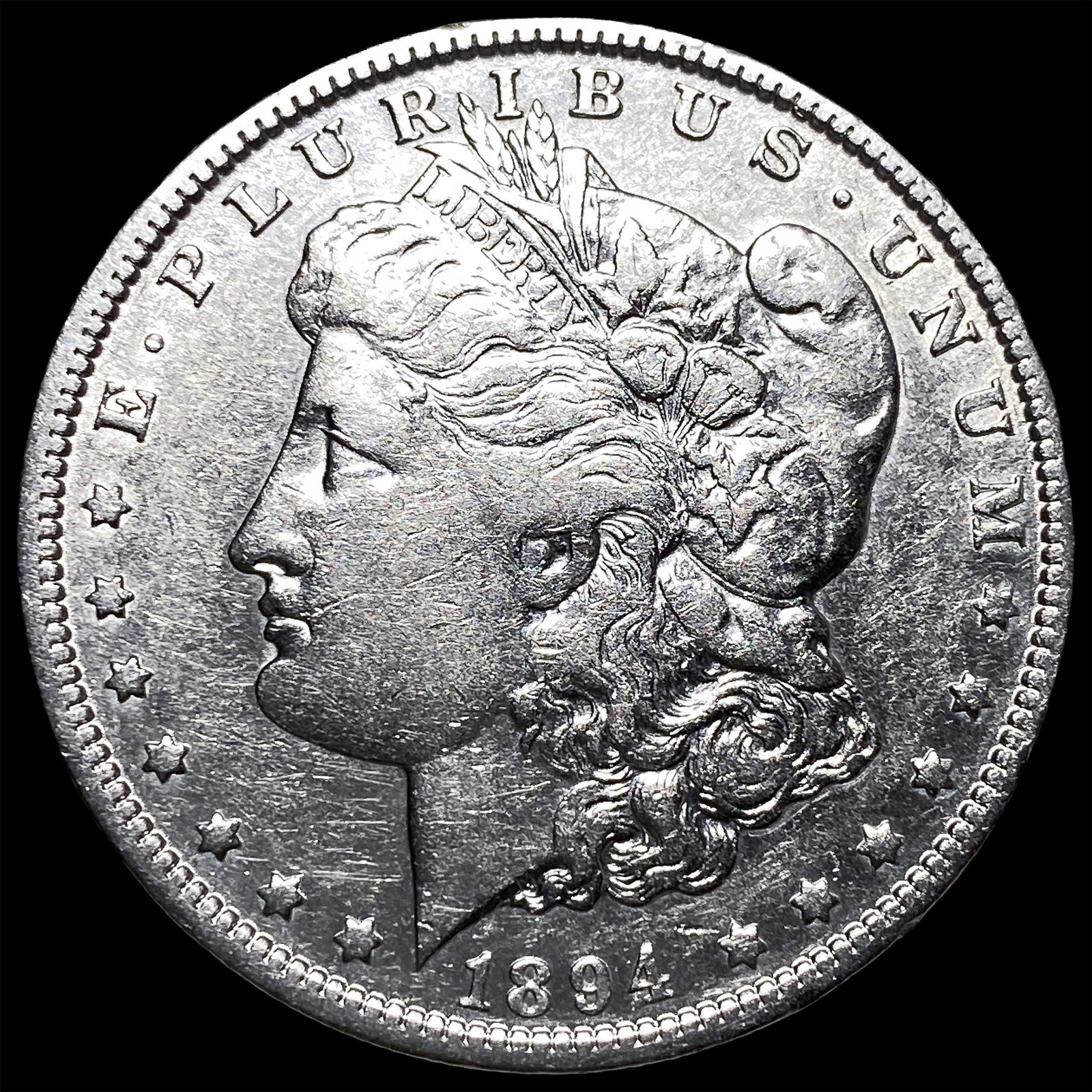1894-O Silver Morgan Dollar CLOSELY UNCIRCULATED: 1894-O Silver Morgan Dollar CLOSELY UNCIRCULATED