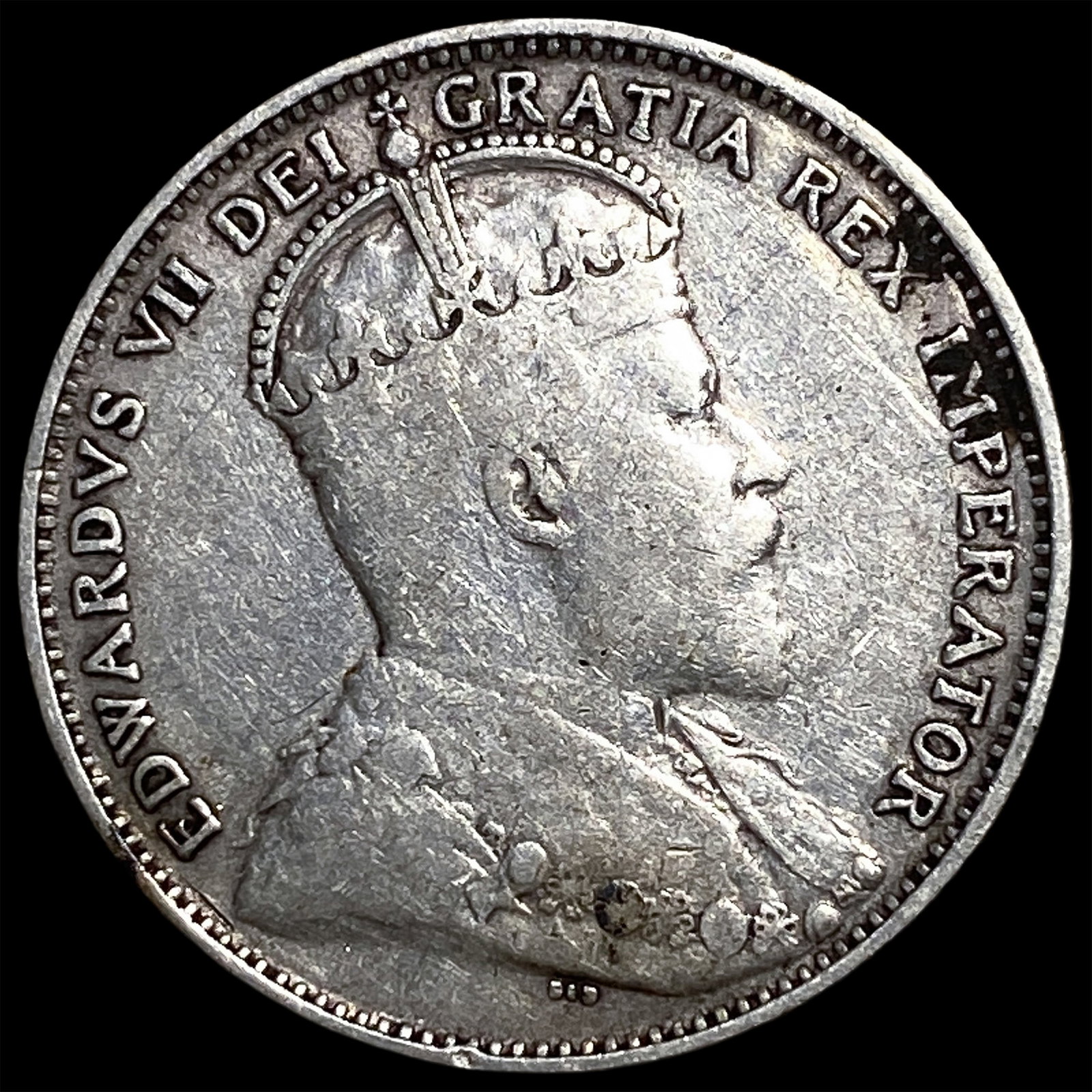 1904 Newfoundland Silver 20 Cents H LIGHTLY CIRCULATED: 1904 Newfoundland Silver 20 Cents H LIGHTLY CIRCULATED