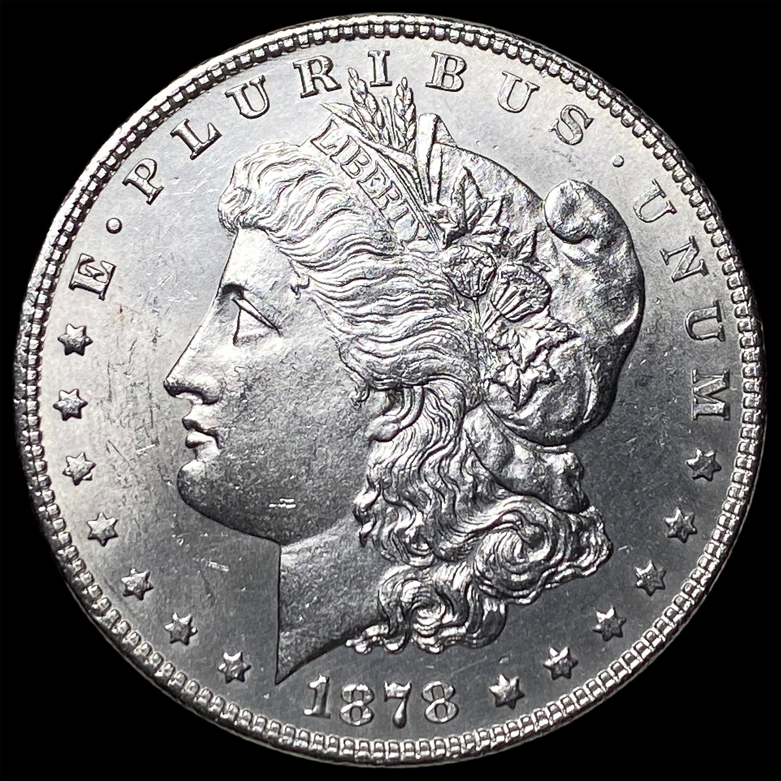 1878 Silver Morgan Dollar CHOICE BU: 1878 Silver Morgan Dollar CHOICE BU