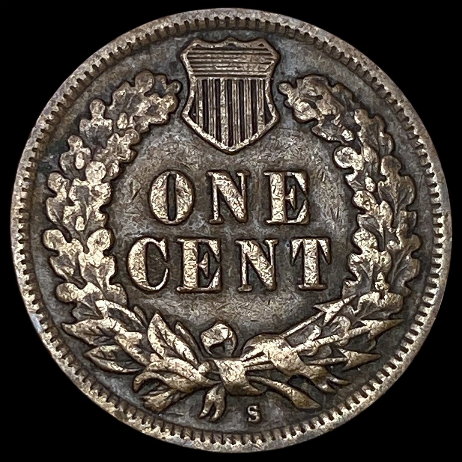 1908-S Indian Head Cent LIGHTLY CIRCULATED - 2