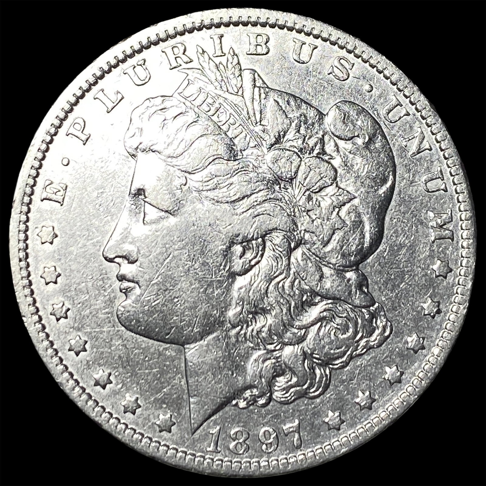 1897-O Silver Morgan Dollar CLOSELY UNCIRCULATED: 1897-O Silver Morgan Dollar CLOSELY UNCIRCULATED