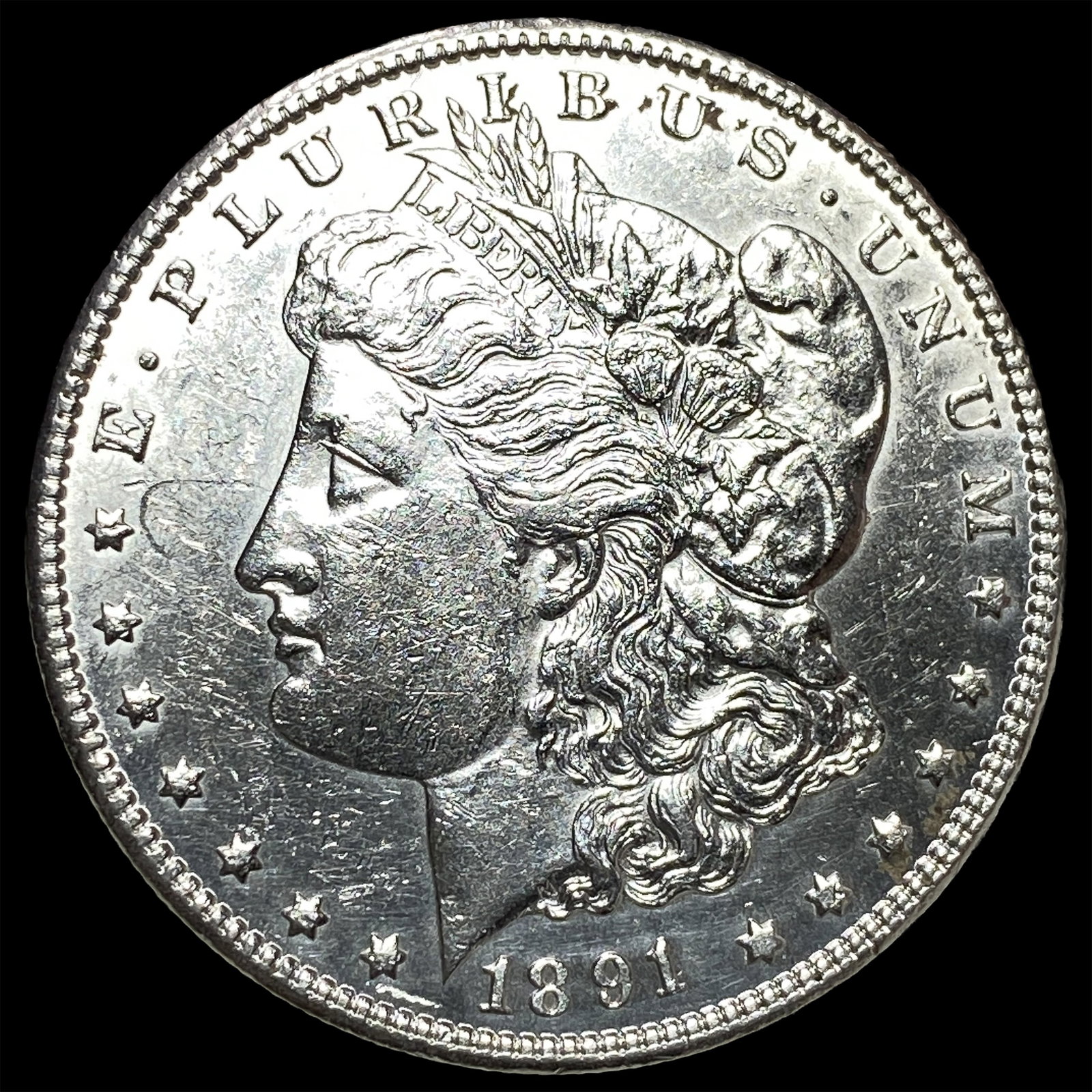 1891-CC Silver Morgan Dollar UNCIRCULATED (1 of 2)