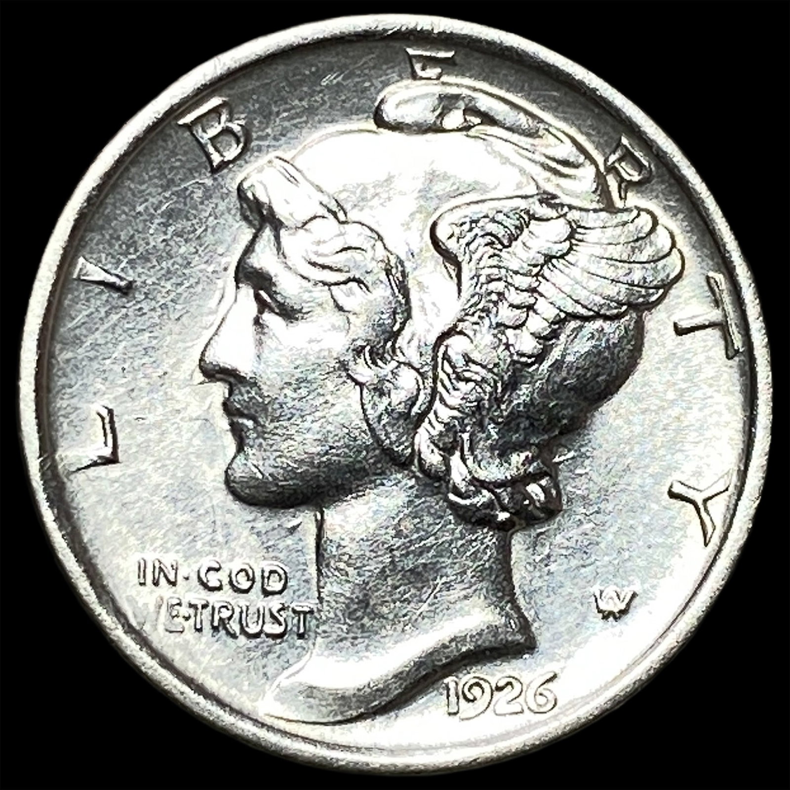 1926-D Silver Mercury Dime UNCIRCULATED: 1926-D Silver Mercury Dime UNCIRCULATED