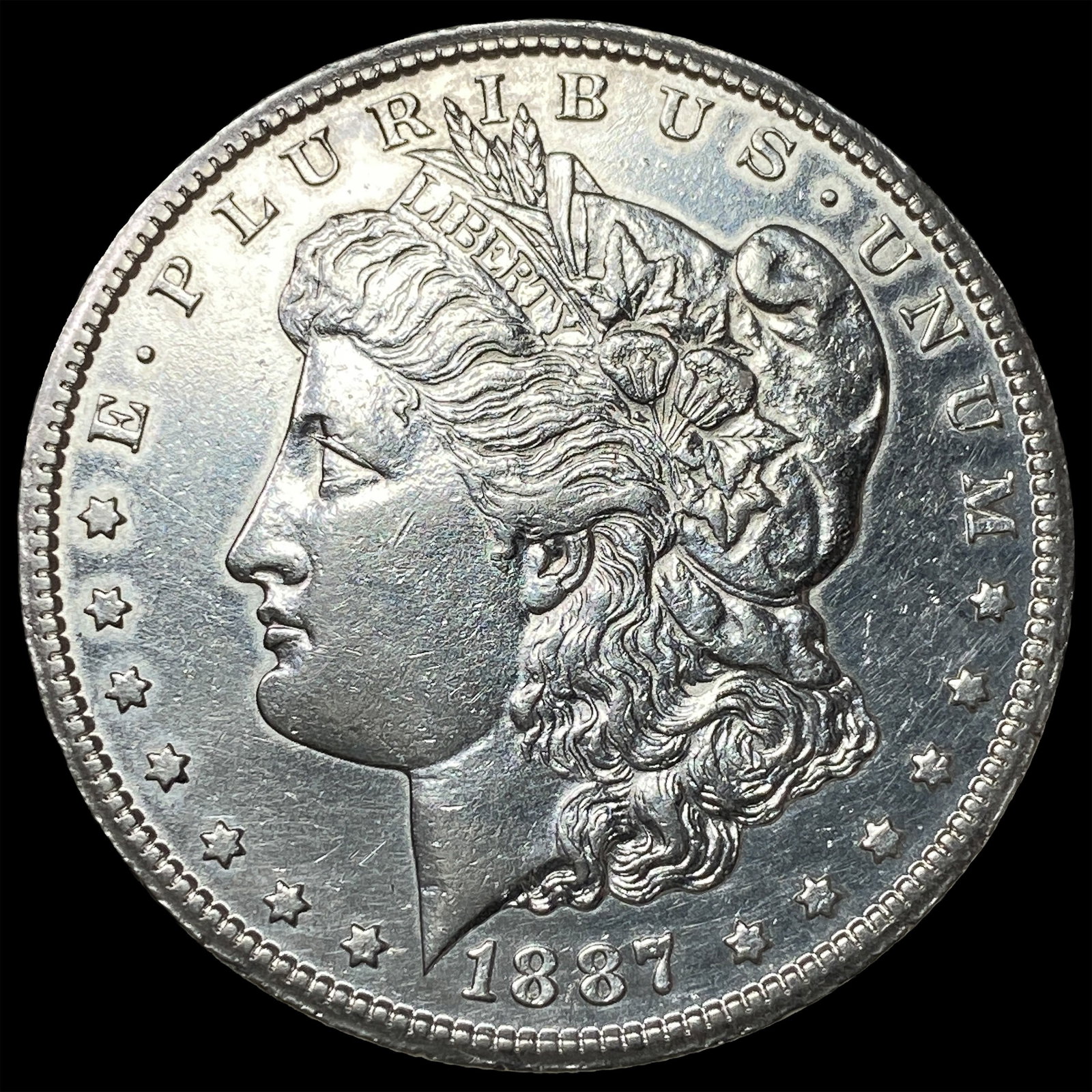 1887-S Silver Morgan Dollar UNCIRCULATED: 1887-S Silver Morgan Dollar UNCIRCULATED