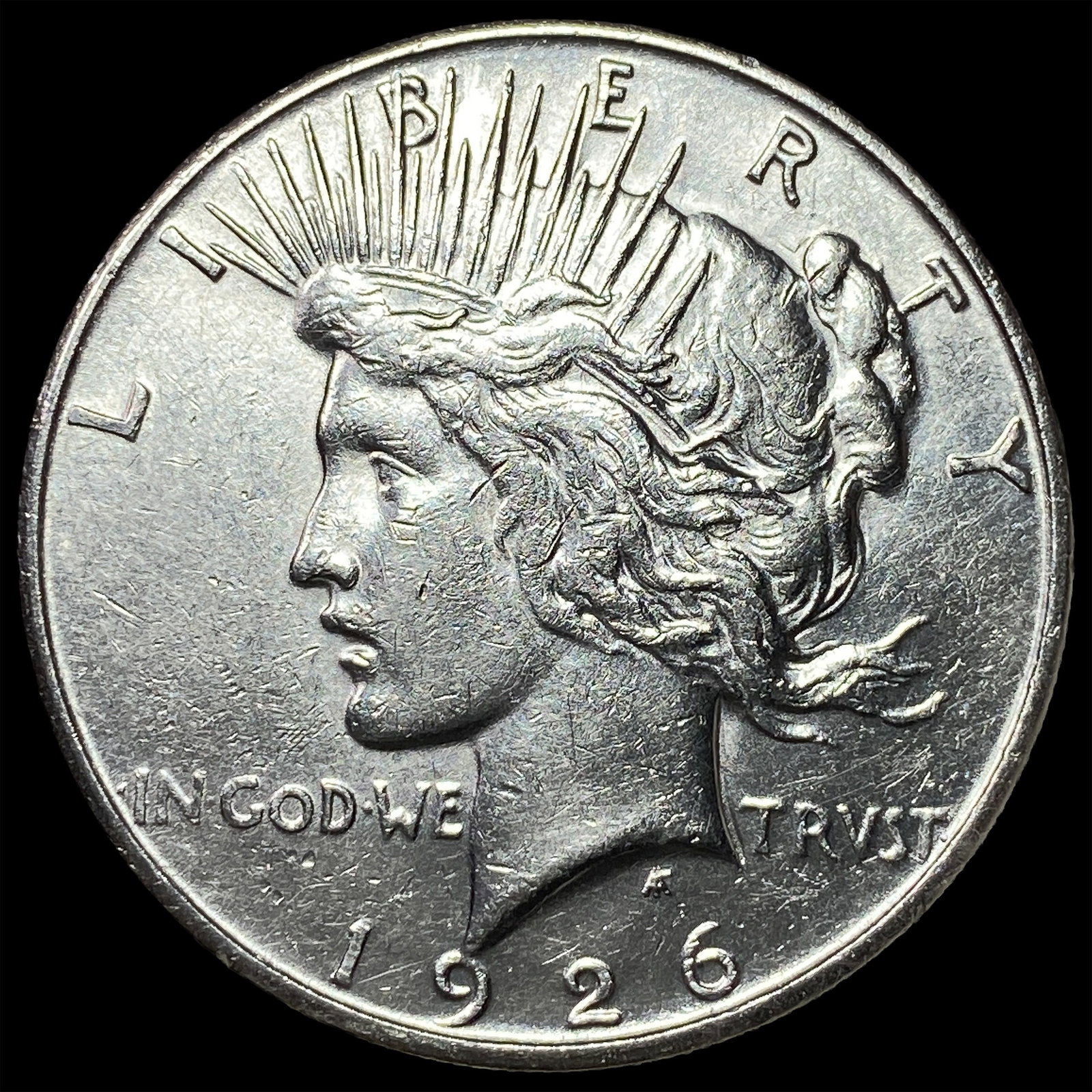 1926-S Peace Silver Dollar CLOSELY UNCIRCULATED: 1926-S Peace Silver Dollar CLOSELY UNCIRCULATED