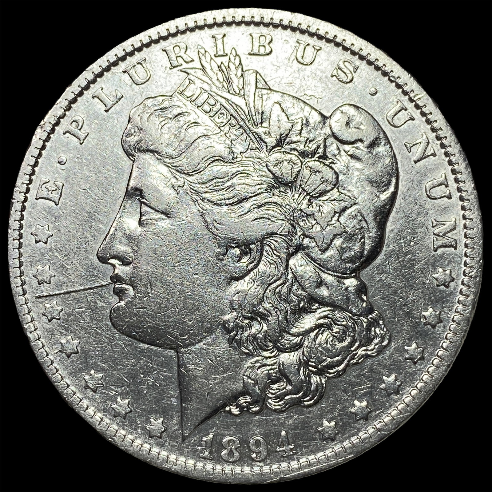 1894-O Silver Morgan Dollar CLOSELY UNCIRCULATED: 1894-O Silver Morgan Dollar CLOSELY UNCIRCULATED