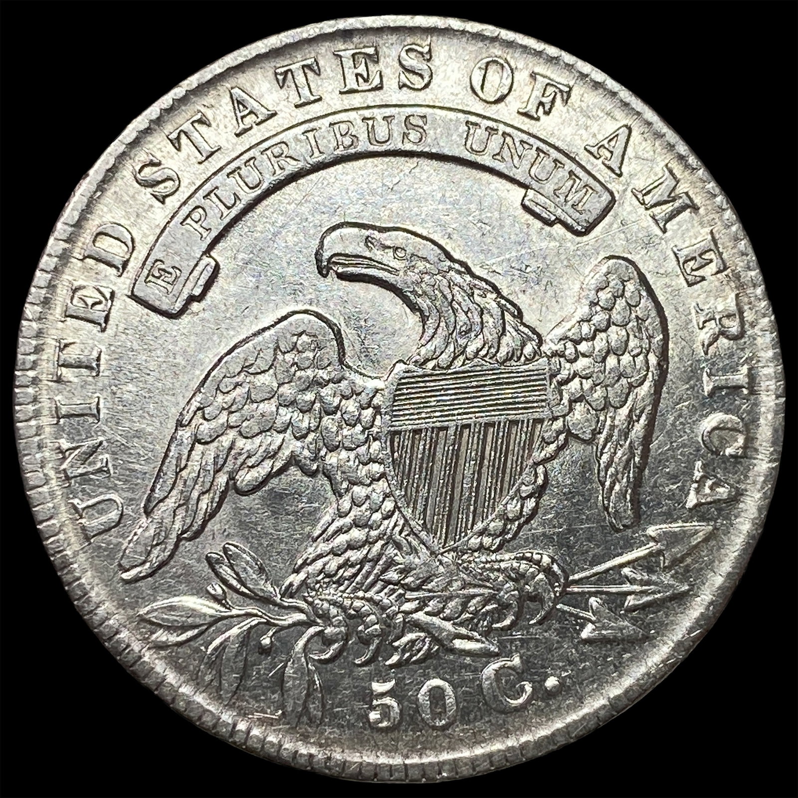 1834 Capped Bust Half Dollar UNCIRCULATED - 2