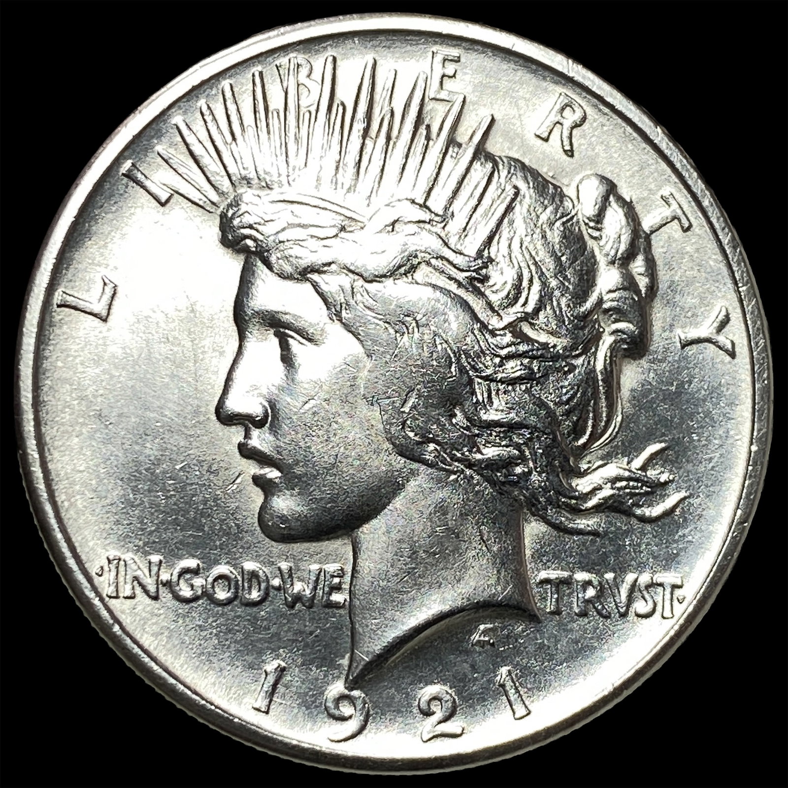 1921 Silver Peace Dollar UNCIRCULATED: 1921 Silver Peace Dollar UNCIRCULATED