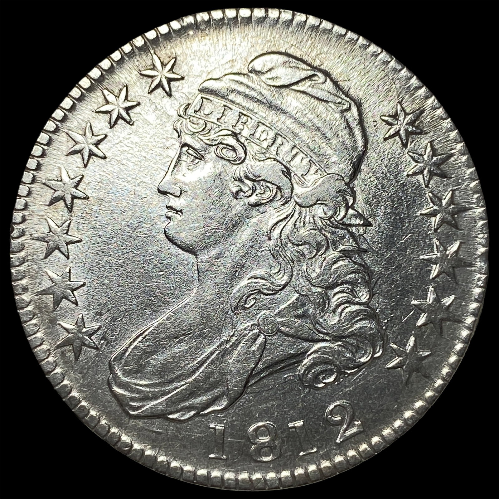 1812 Capped Bust Half Dollar UNCIRCULATED (1 of 2)