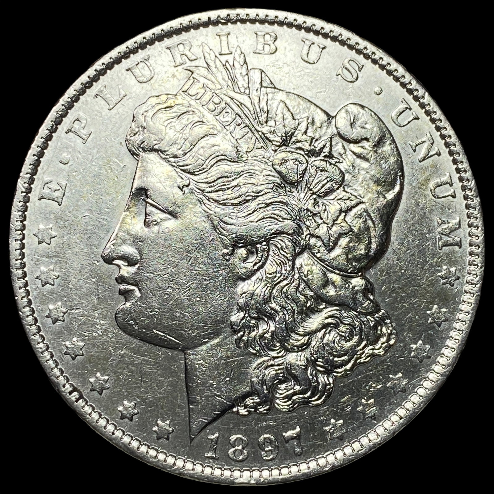 1897-O Silver Morgan Dollar CHOICE AU: 1897-O Silver Morgan Dollar CHOICE AU