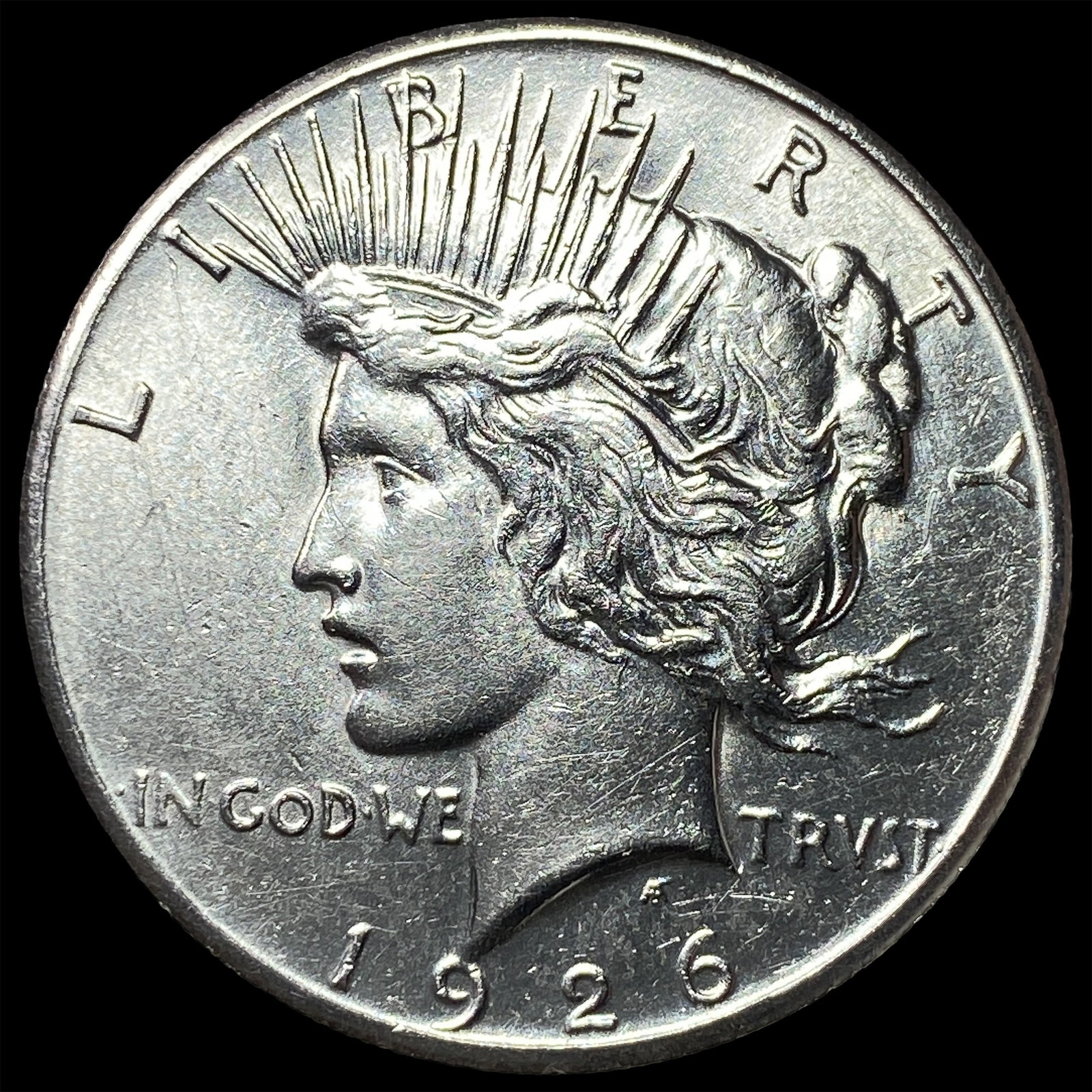 1926 Peace Silver Dollar CLOSELY UNCIRCULATED: 1926 Peace Silver Dollar CLOSELY UNCIRCULATED