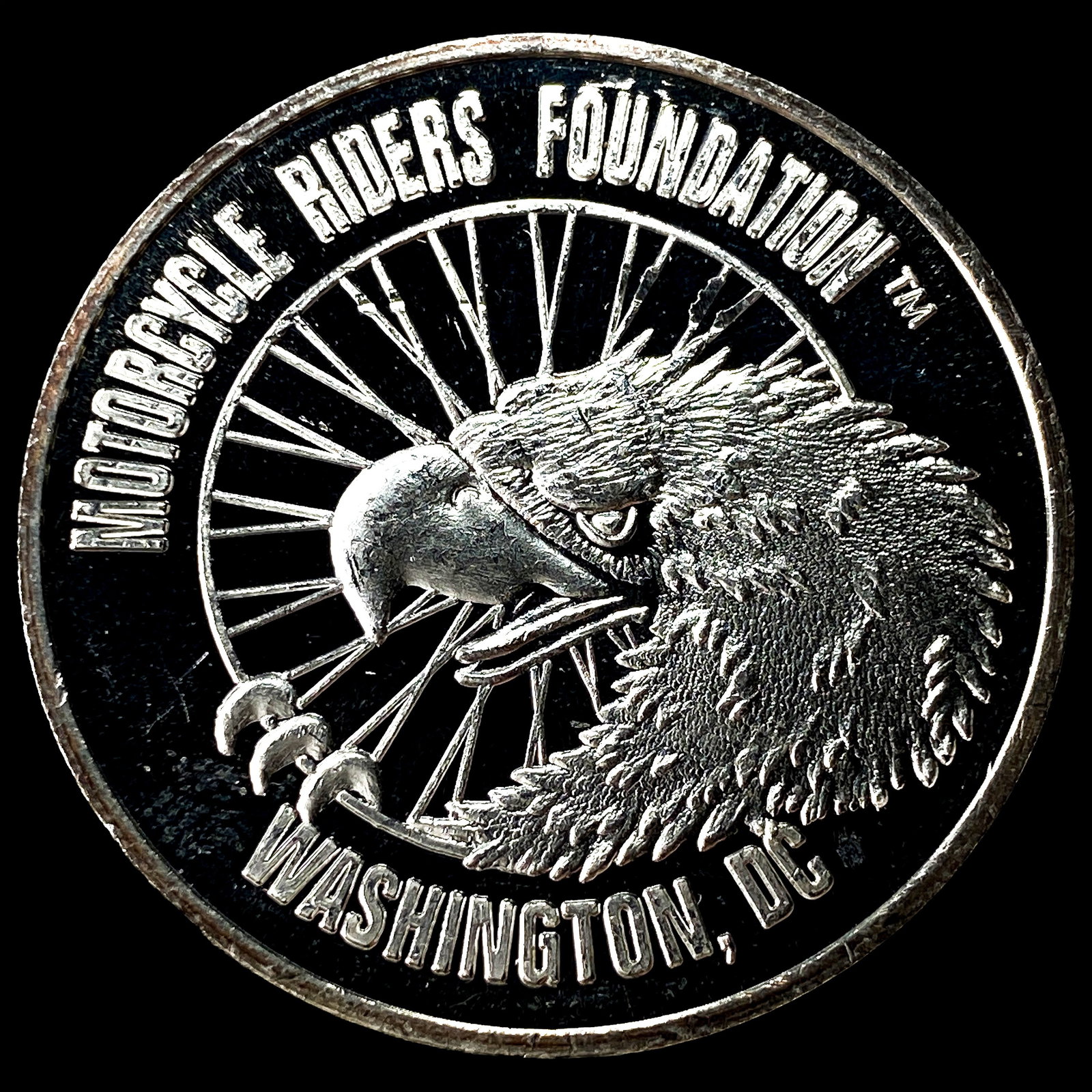 1999 Silver Motorcycle Riders Foundation GEM BU (1 of 2)
