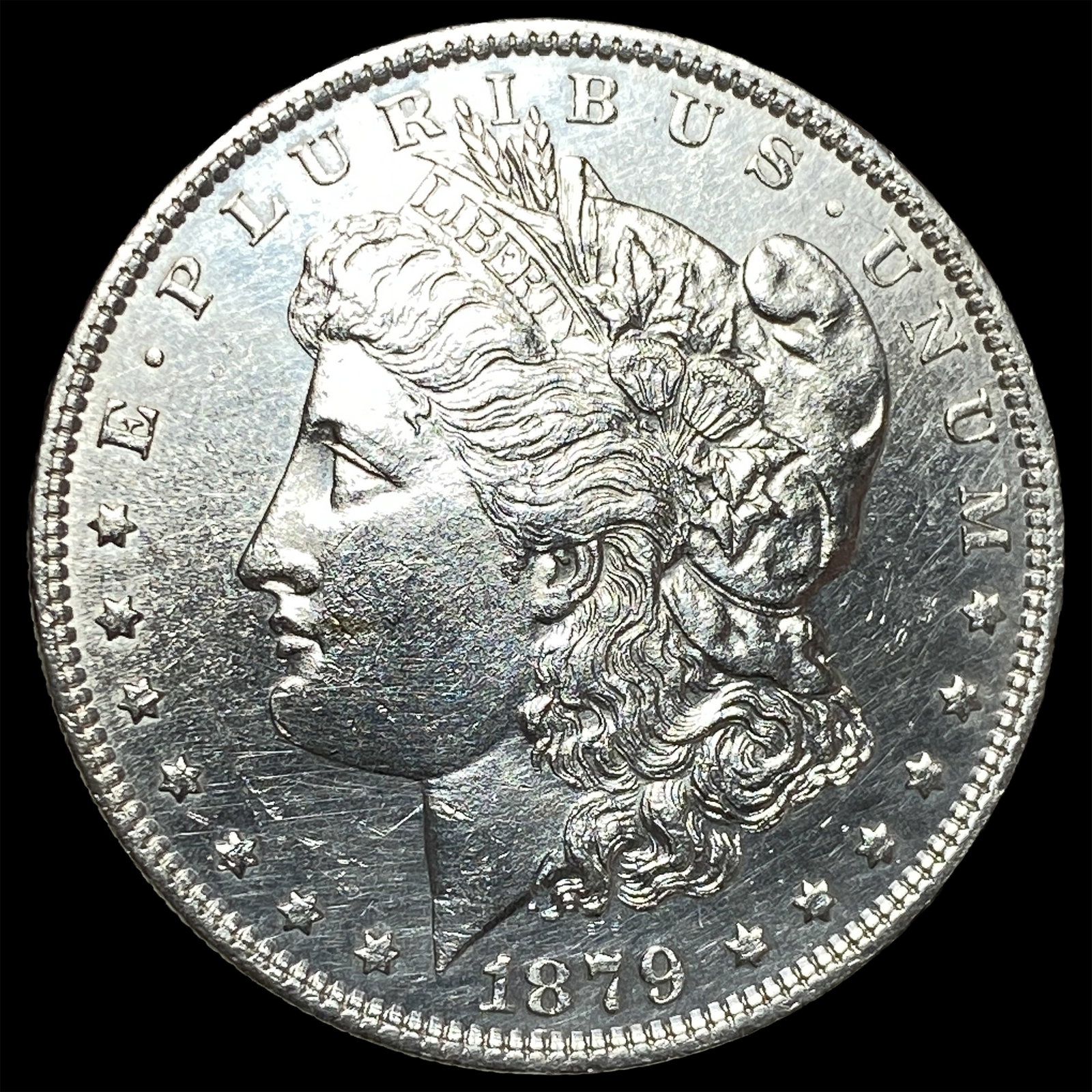 1879-O Morgan Silver Dollar NEARLY UNCIRCULATED: 1879-O Morgan Silver Dollar NEARLY UNCIRCULATED