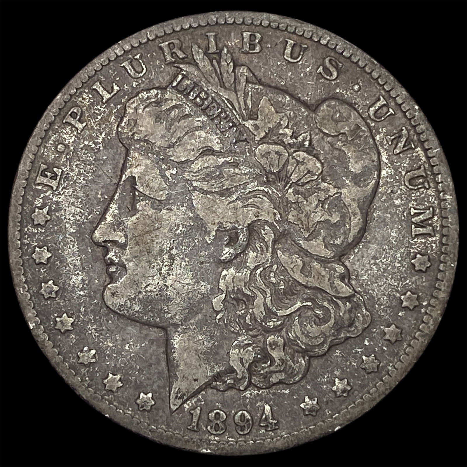 1894-O Silver Morgan Dollar LIGHTLY CIRCULATED: 1894-O Silver Morgan Dollar LIGHTLY CIRCULATED
