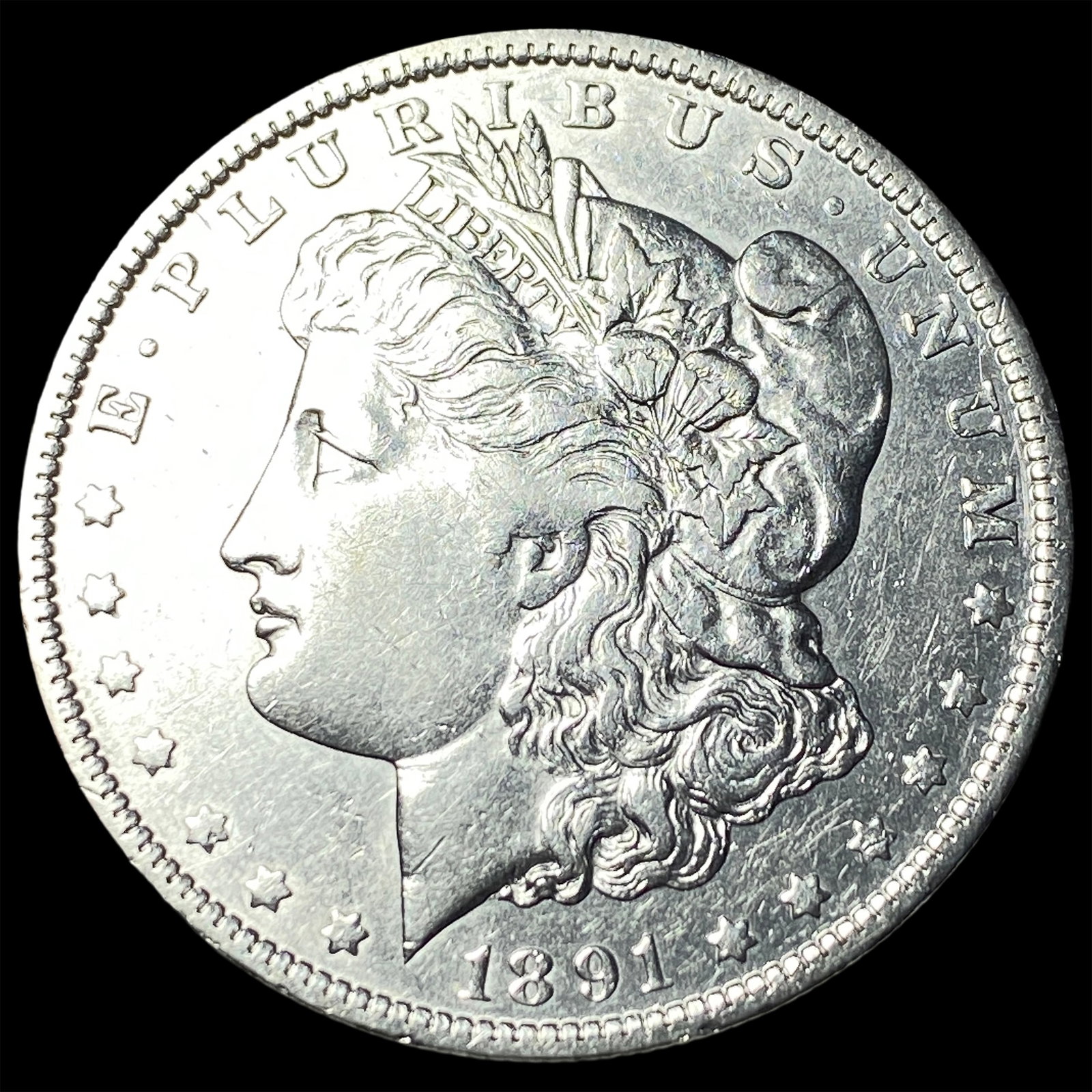 1891-O Silver Morgan Dollar CHOICE AU: 1891-O Silver Morgan Dollar CHOICE AU