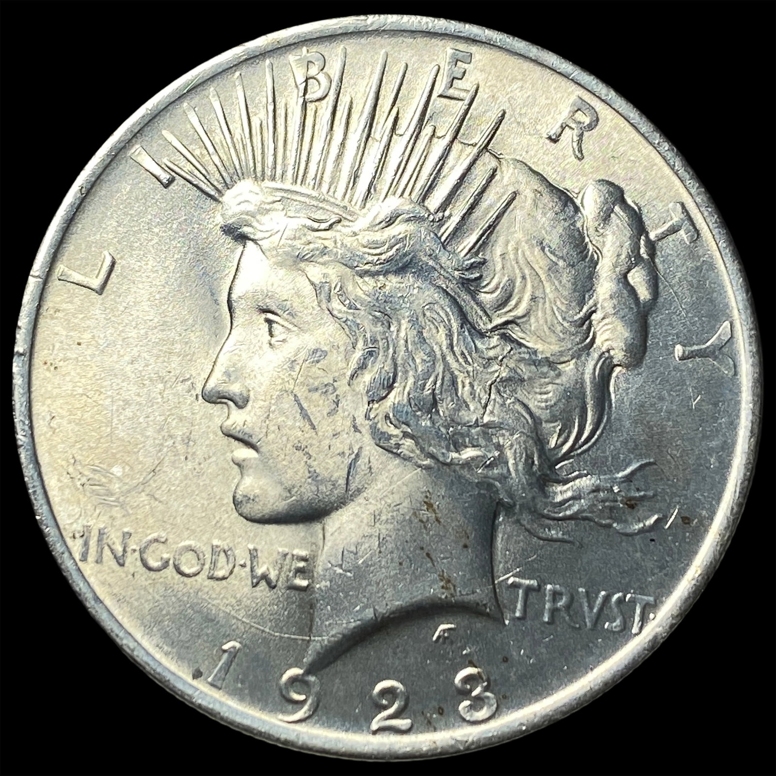 1923 Silver Peace Dollar GEM BU: 1923 Silver Peace Dollar GEM BU