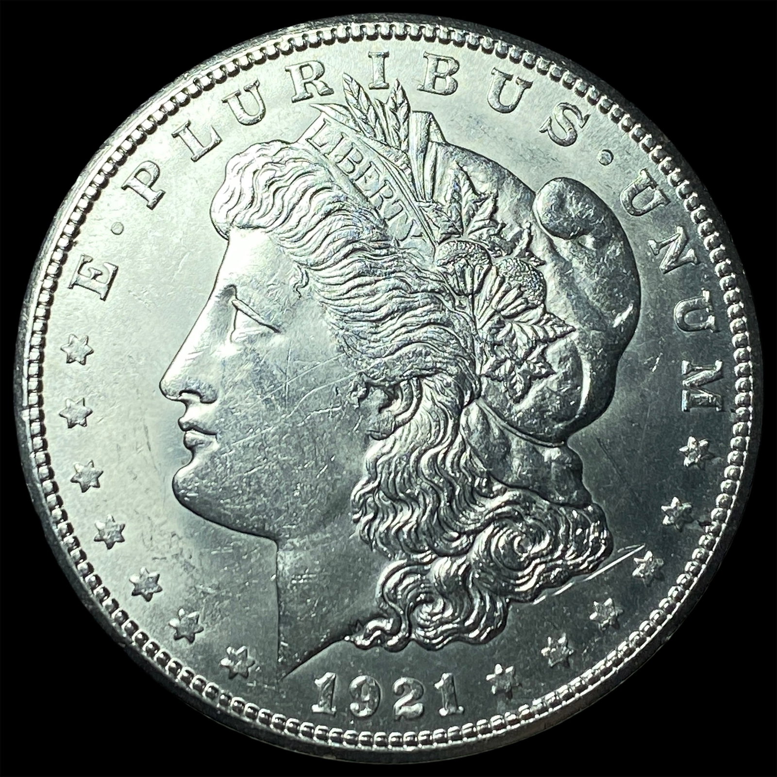 1921-S Silver Morgan Dollar UNCIRCULATED: 1921-S Silver Morgan Dollar UNCIRCULATED