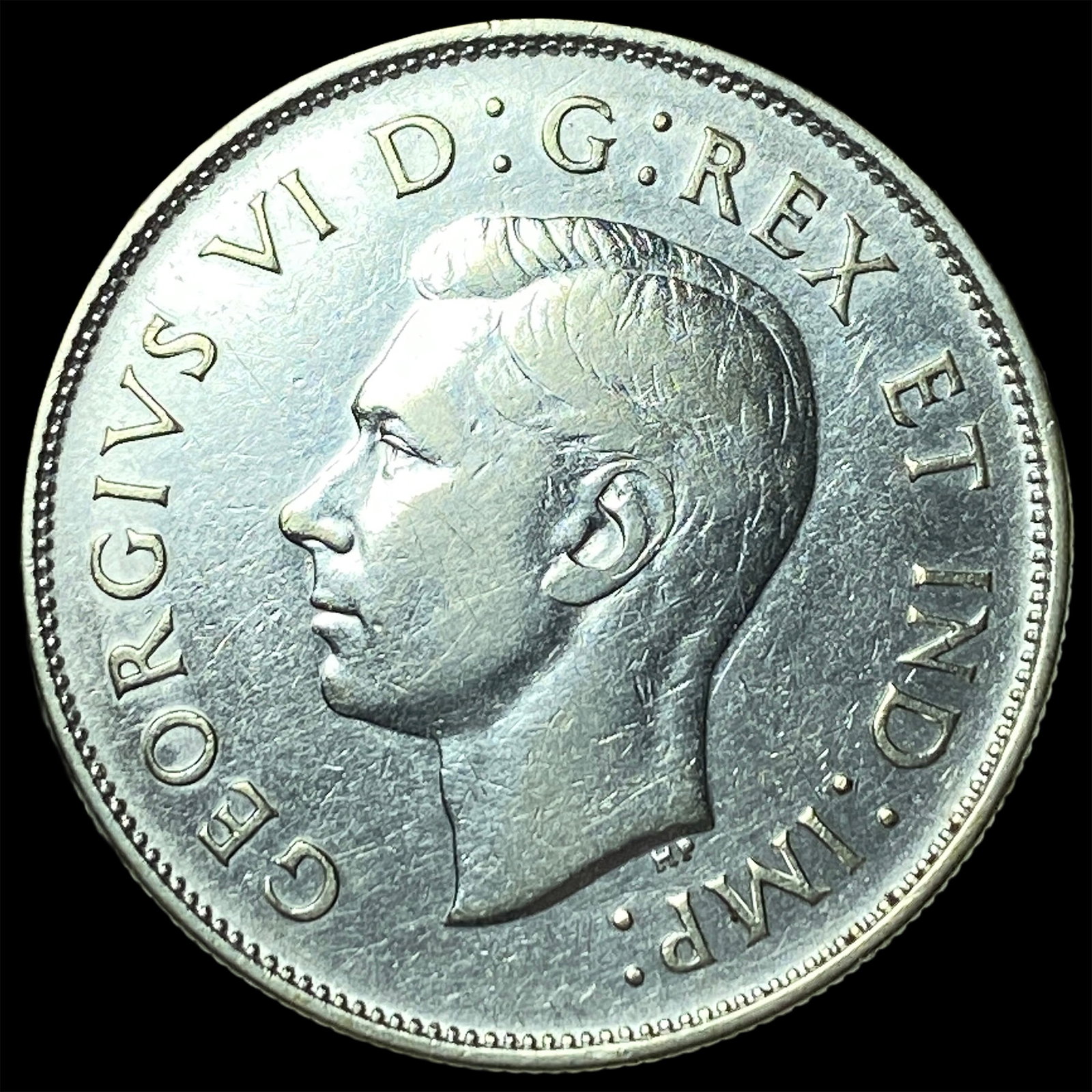 1942 Canada Silver 50 Cents HIGH GRADE: 1942 Canada Silver 50 Cents HIGH GRADE