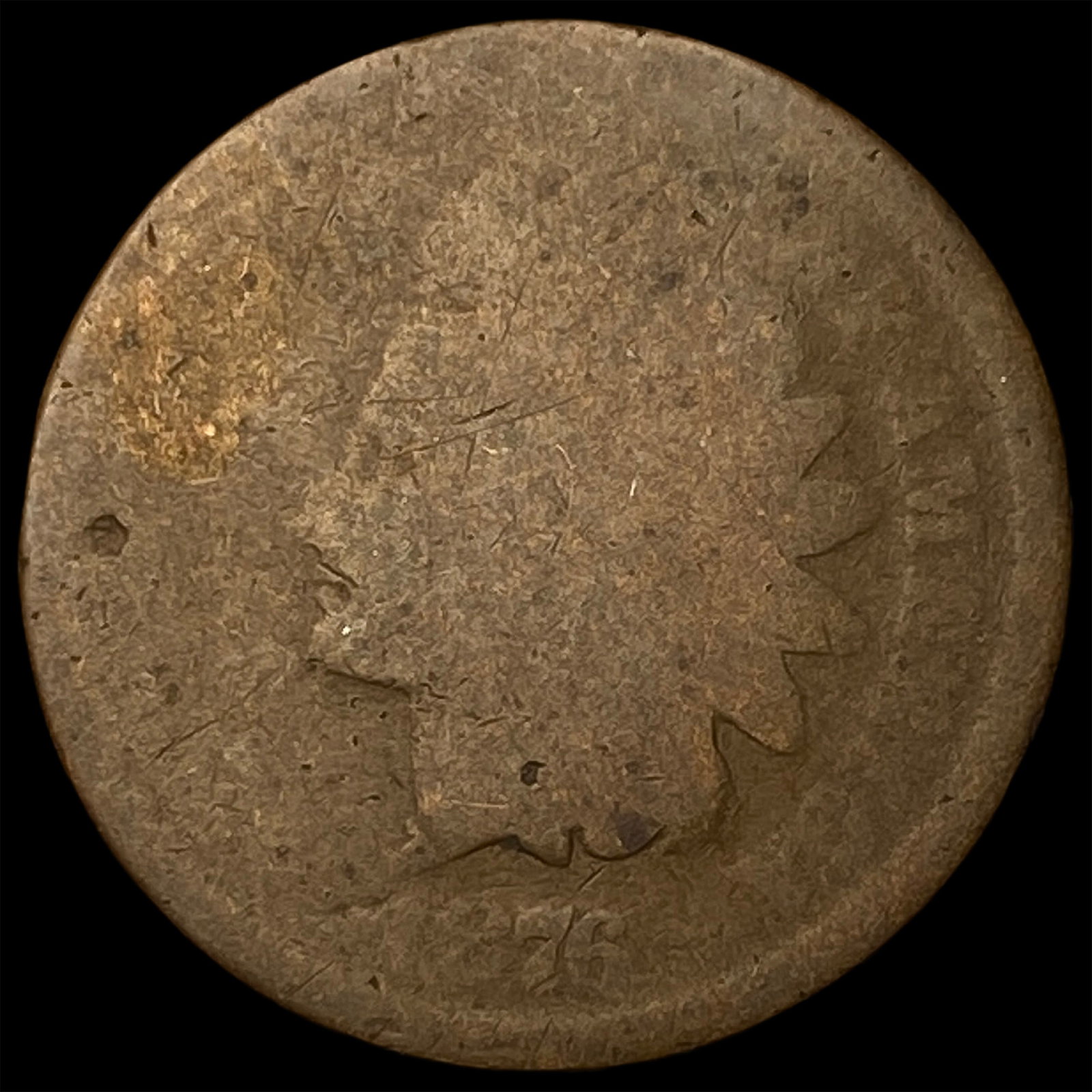 1876 Indian Head Cent NICELY CIRCULATED: 1876 Indian Head Cent NICELY CIRCULATED