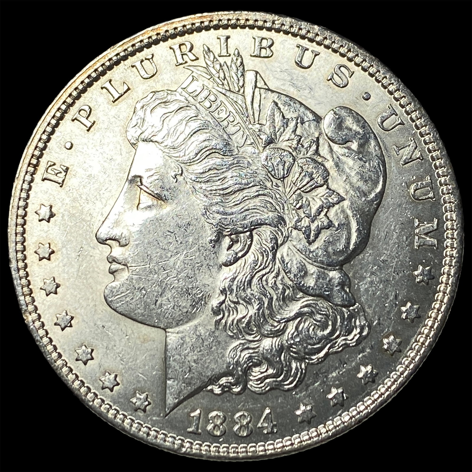 1884 Morgan Silver Dollar UNCIRCULATED: 1884 Morgan Silver Dollar UNCIRCULATED