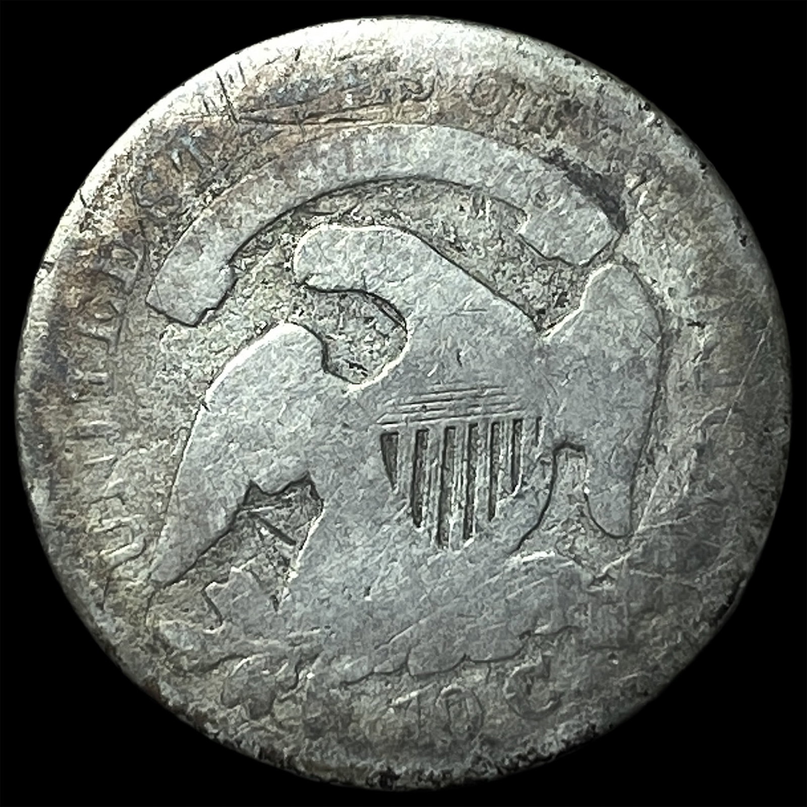 1830 Silver Capped Bust Dime UNCIRCULATED - 2