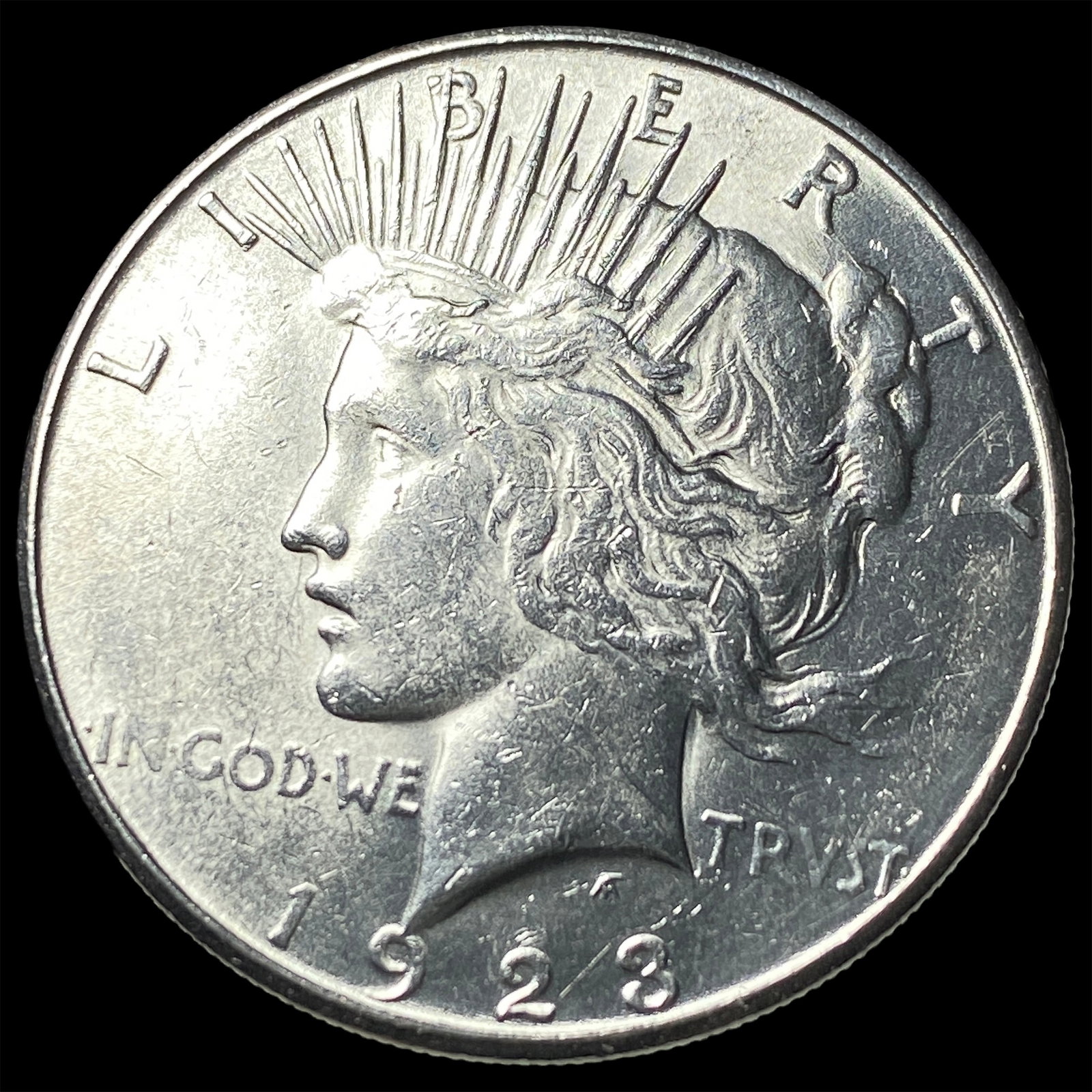 1923-S Silver Peace Dollar UNCIRCULATED: 1923-S Silver Peace Dollar UNCIRCULATED