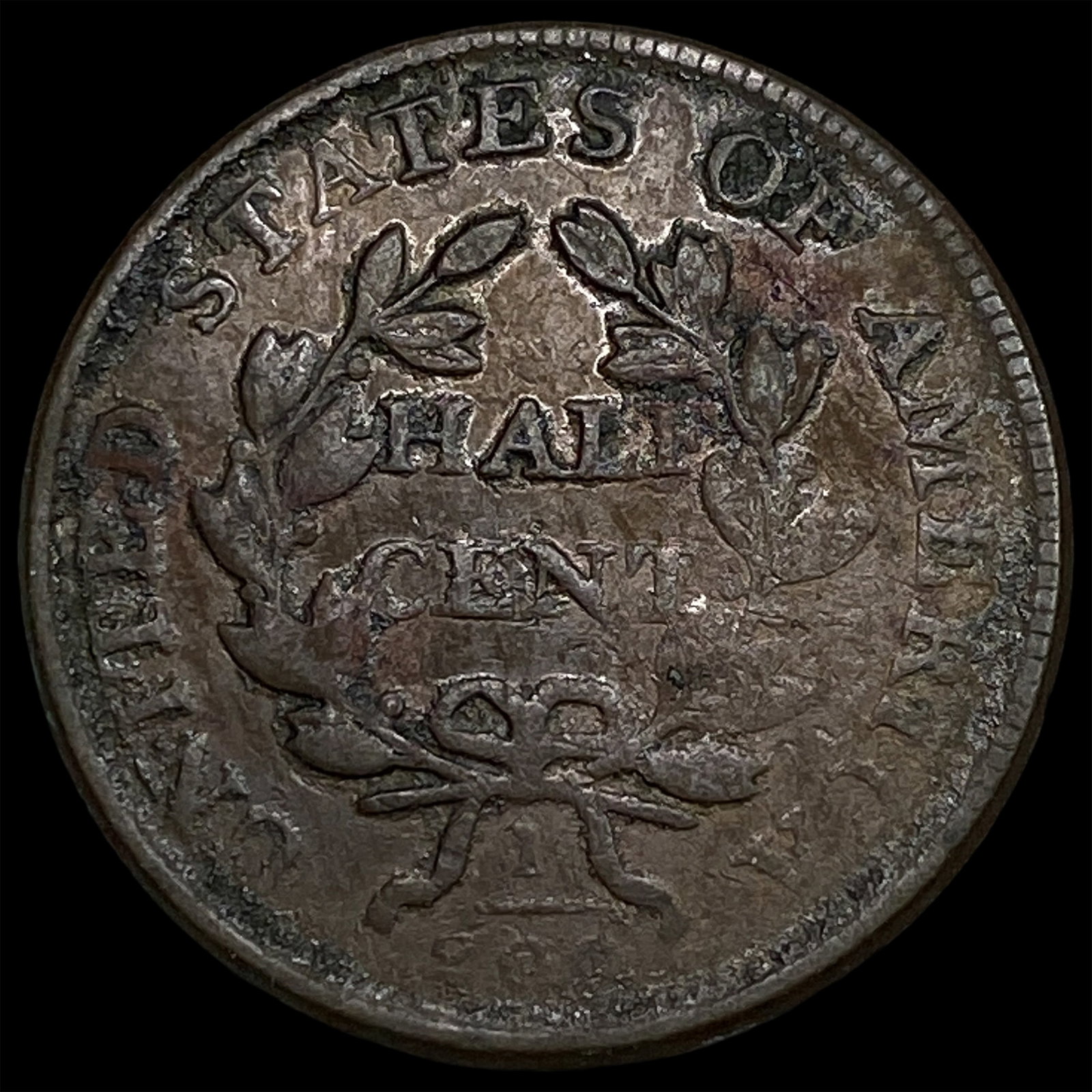 1806 Draped Bust Half Cent LIGHTLY CIRCULATED - 2