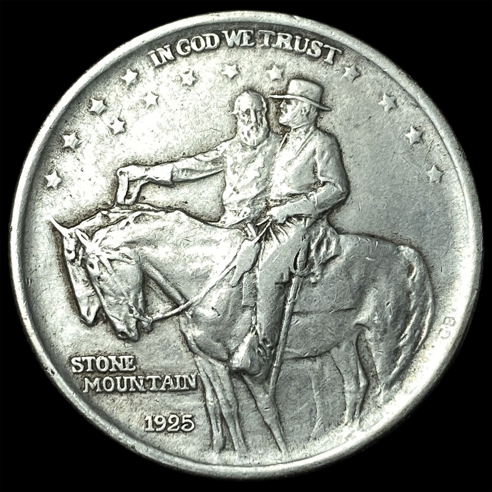 1925 Silver Stone Mountain Half Dollar UNCIRCULATED: 1925 Silver Stone Mountain Half Dollar UNCIRCULATED