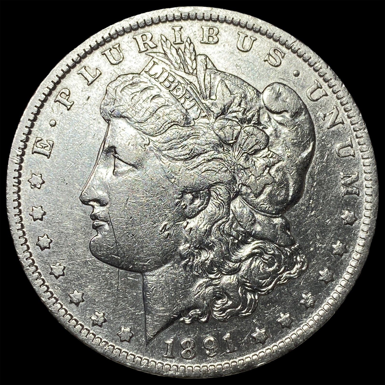 1891-O Silver Morgan Dollar CLOSELY UNCIRCULATED: 1891-O Silver Morgan Dollar CLOSELY UNCIRCULATED