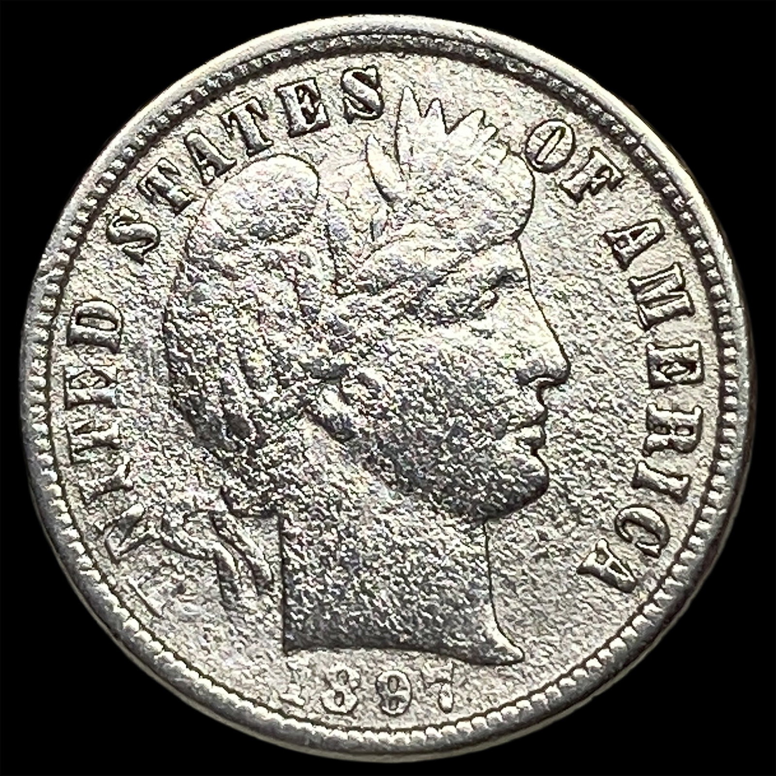 1897-O Silver Barber Dime HIGH GRADE: 1897-O Silver Barber Dime HIGH GRADE