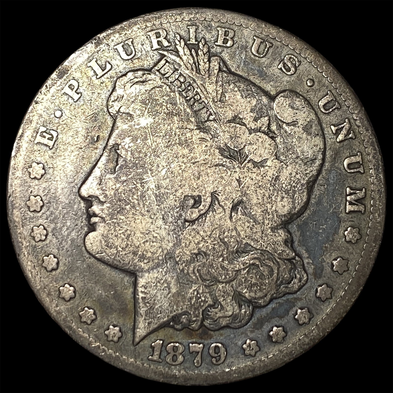 1879-CC Silver Morgan Dollar NICELY CIRCULATED: 1879-CC Silver Morgan Dollar NICELY CIRCULATED