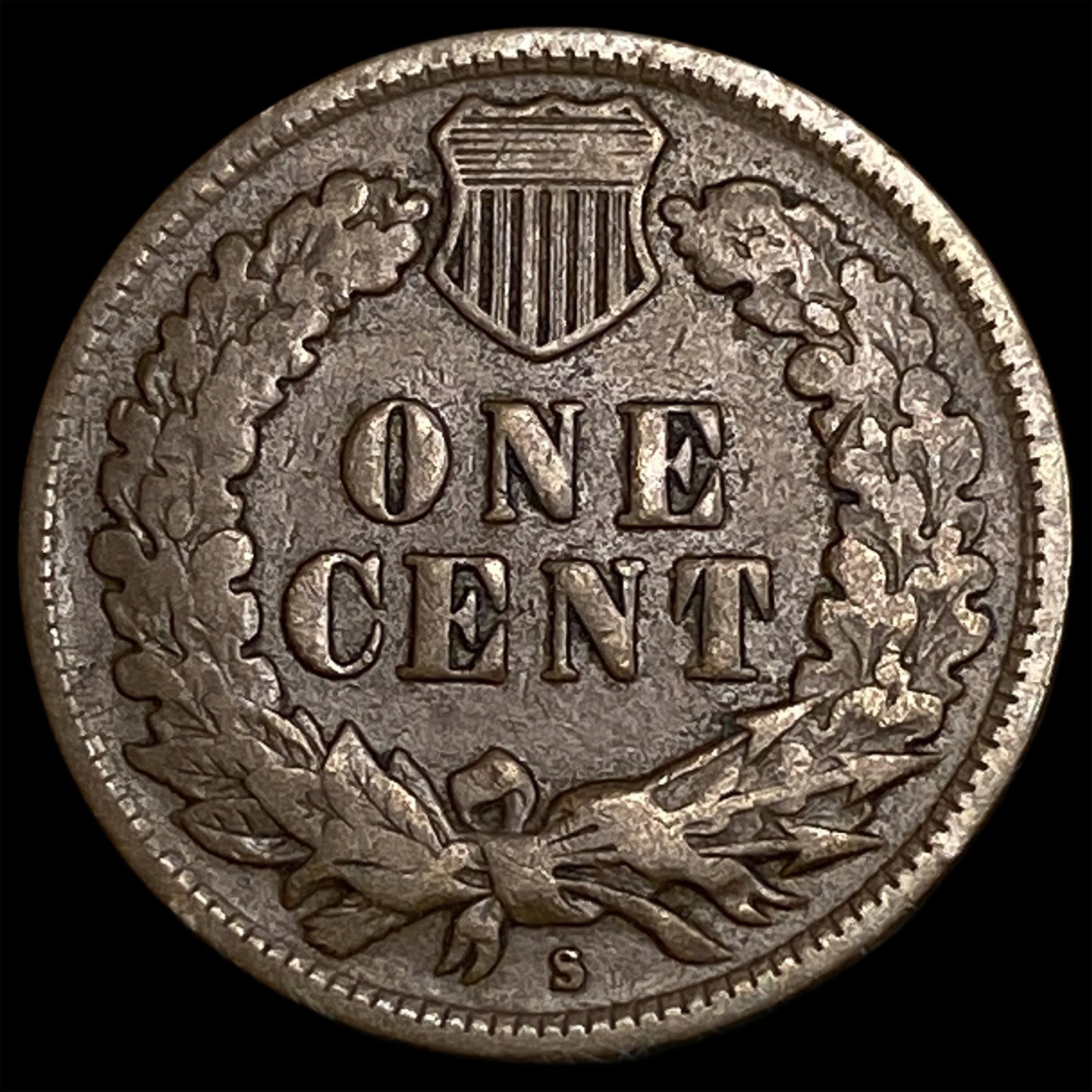 1908-S Indian Head Cent LIGHTLY CIRCULATED - 2