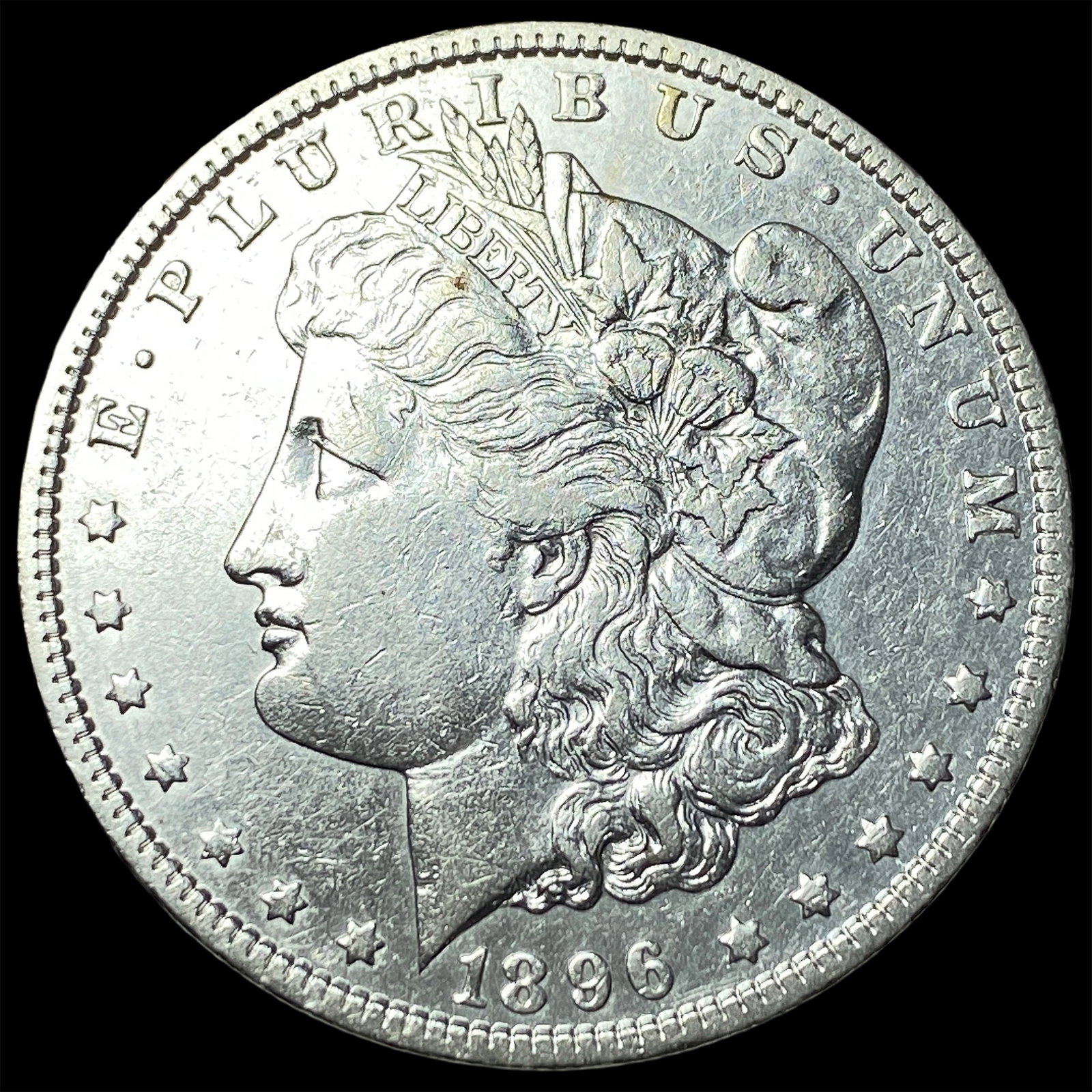 1896-O Silver Morgan Dollar CLOSELY UNCIRCULATED: 1896-O Silver Morgan Dollar CLOSELY UNCIRCULATED